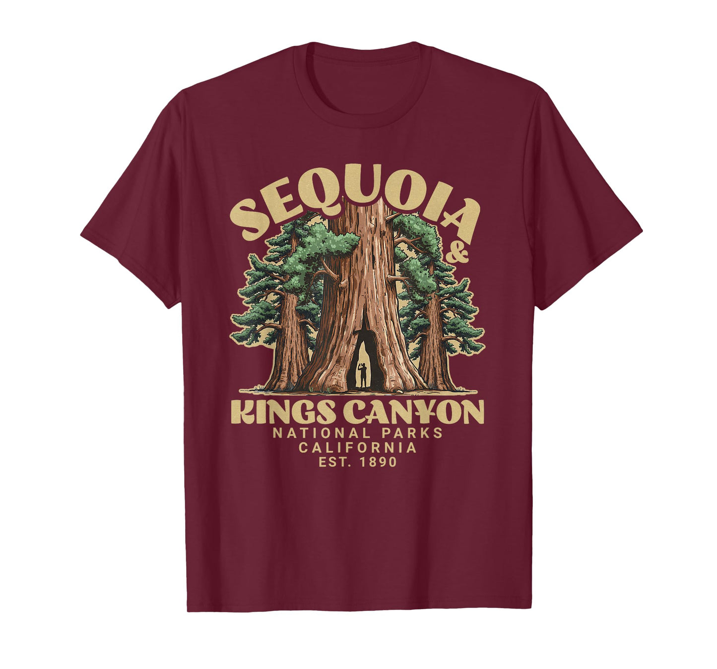 Sequoia kings Canyon National Parks T-Shirt