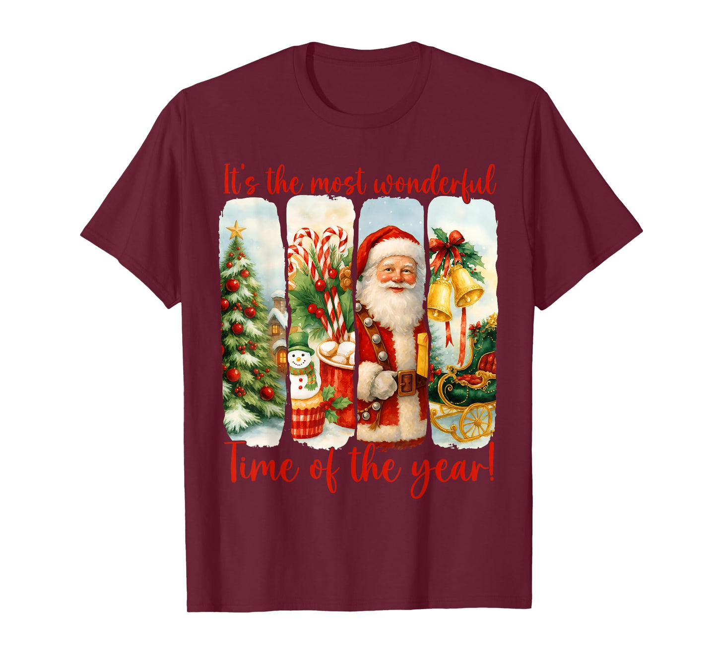 It's The Most Wonderful Time of The Year Merry Christmas Kid T-Shirt