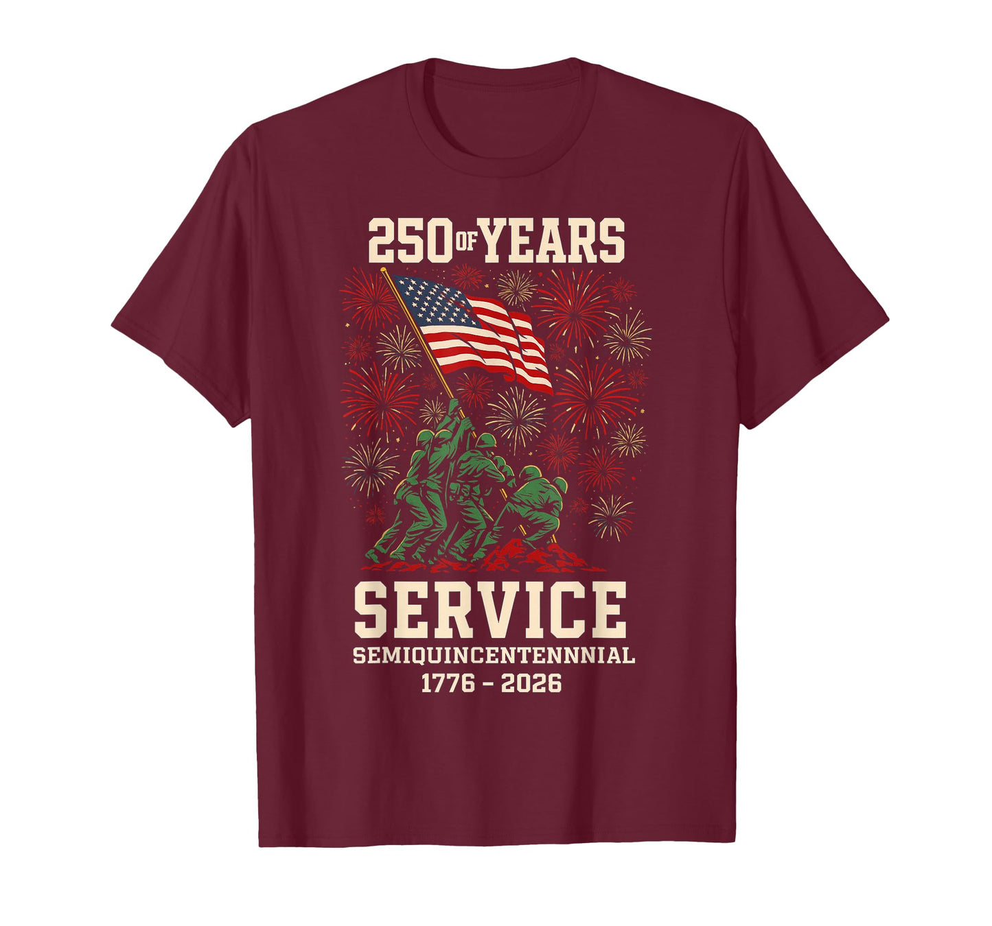 250 Years America Anniversary 1776-2026 Independence Day T-Shirt