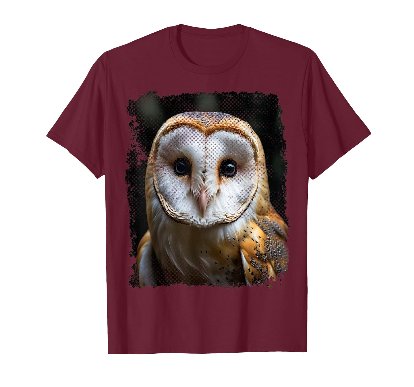 Vintage Barn Owl Animal Graphic T-Shirt