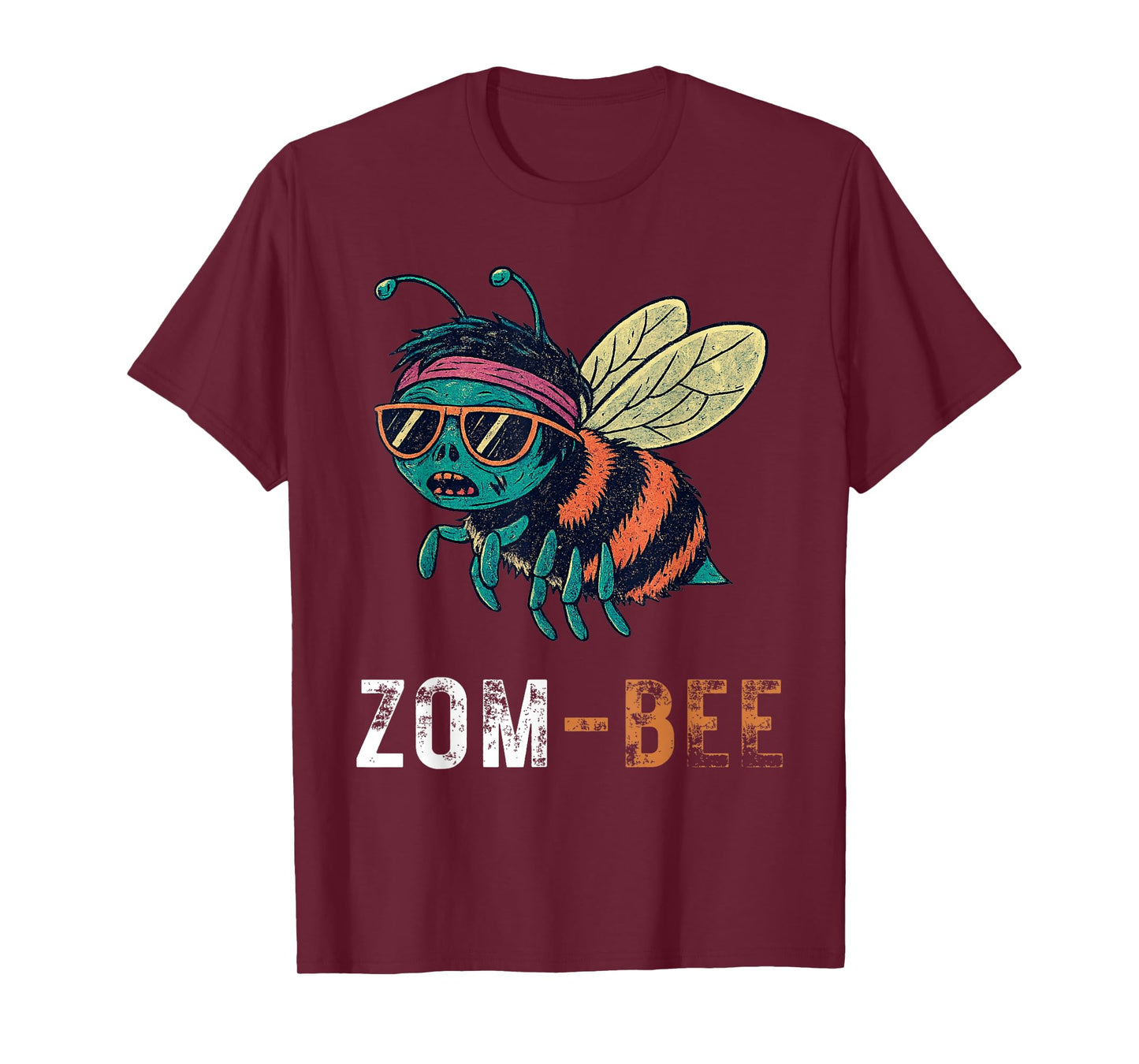 Zom Bee Vintage Halloween Costume T-Shirt