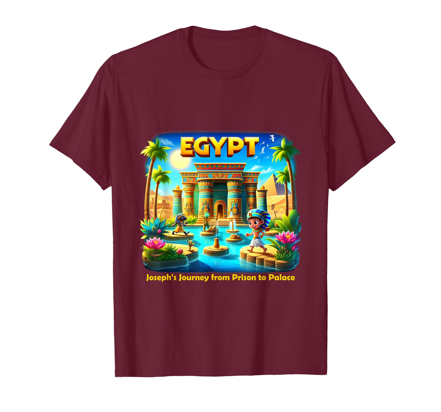 VBS 2025 Camp Youth Trip Egypt Adventure Kids T-Shirt