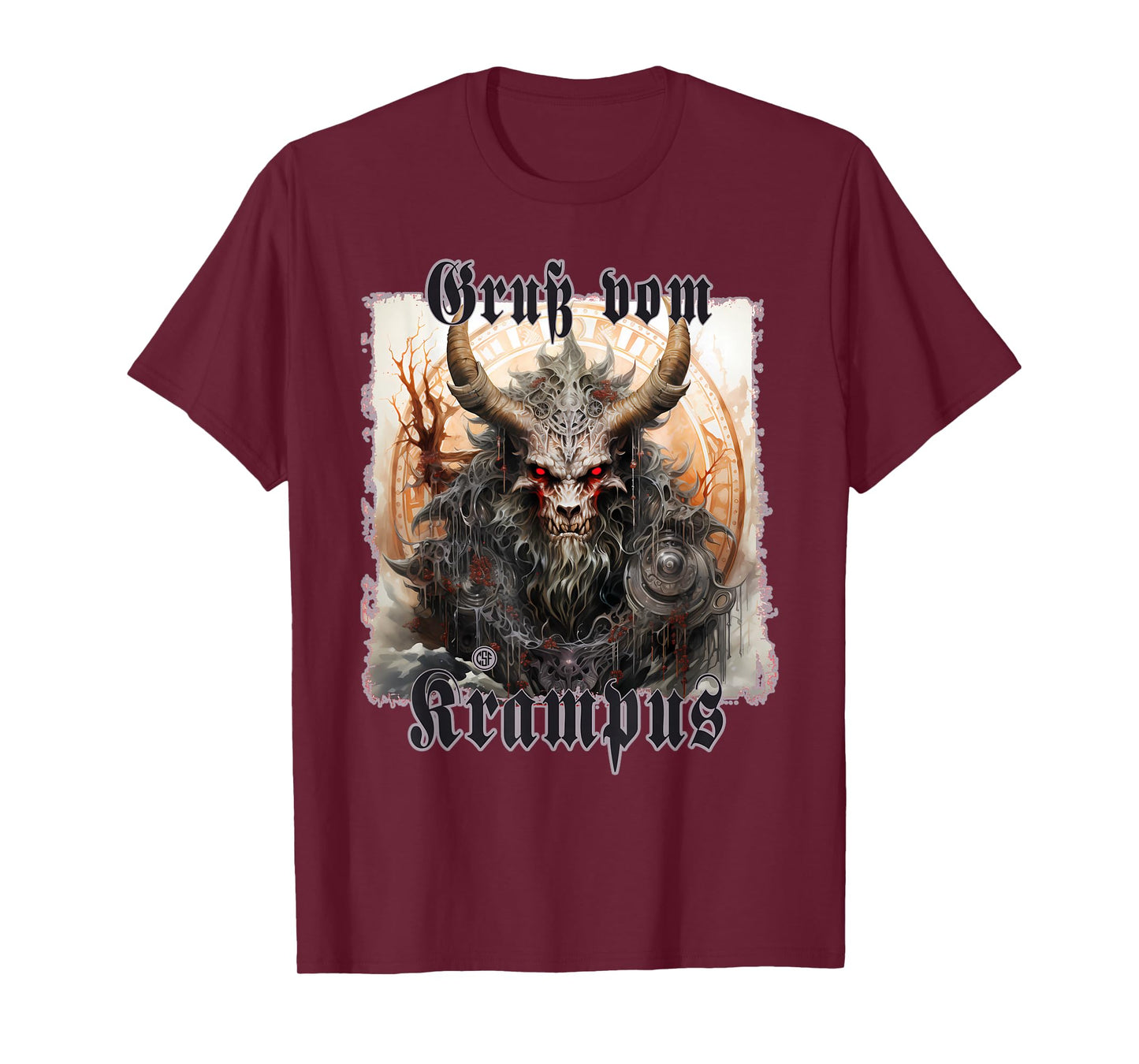 Greeting from Krampus Christmas Legend Figure T-Shirt