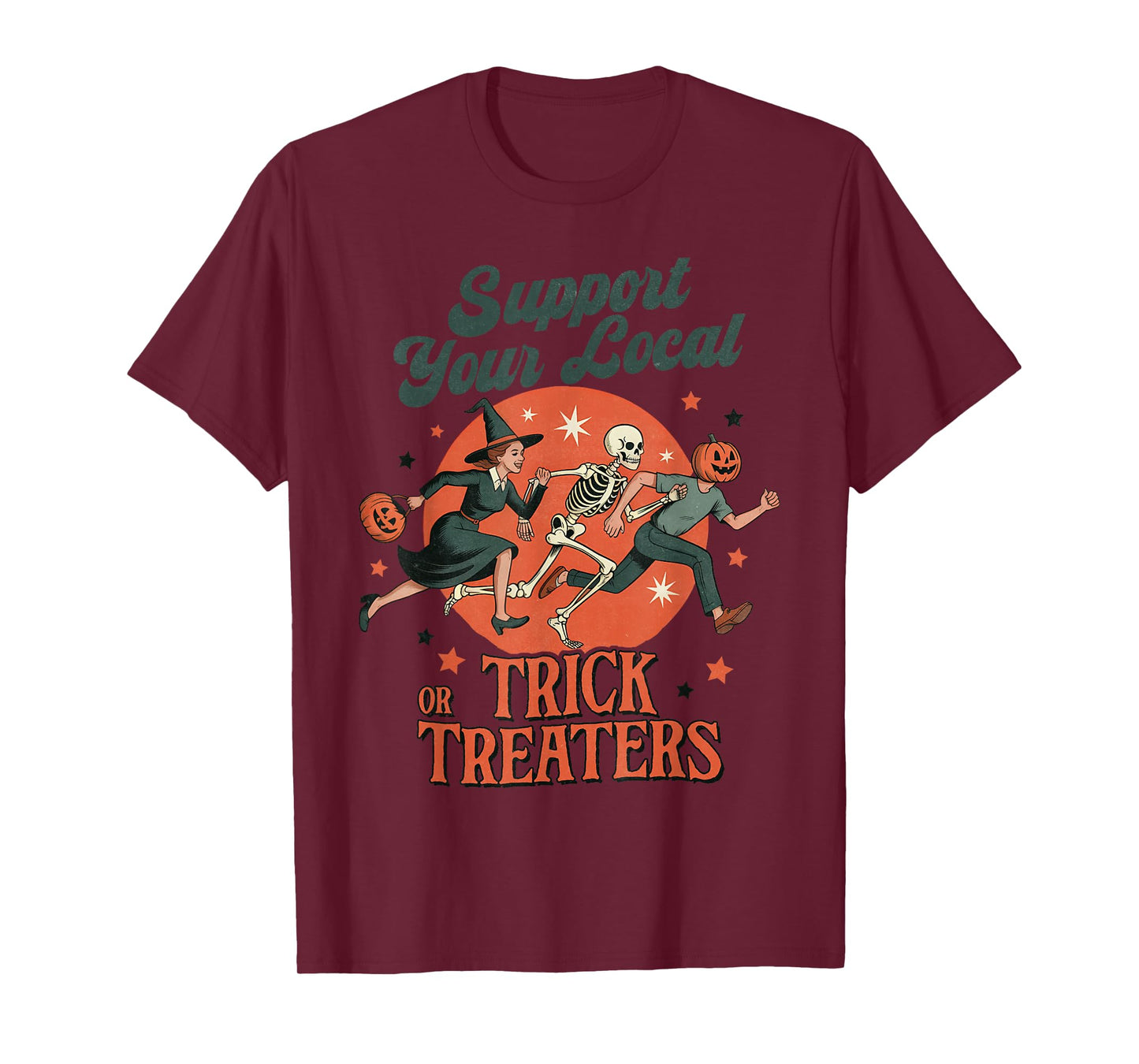 Retro Halloween Trick or Treat Fun T-Shirt