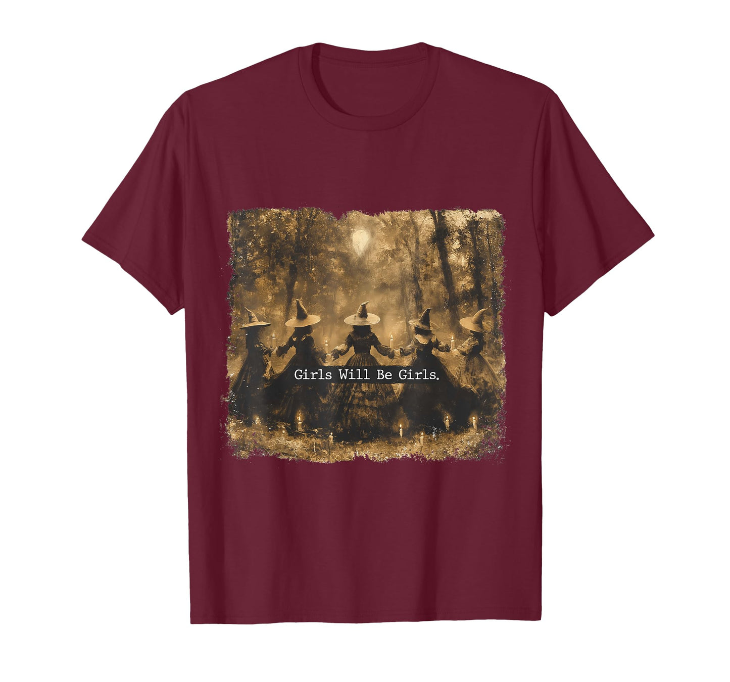 Girl Will Be Girl, Funny Witch, Witchy Vibes T-Shirt