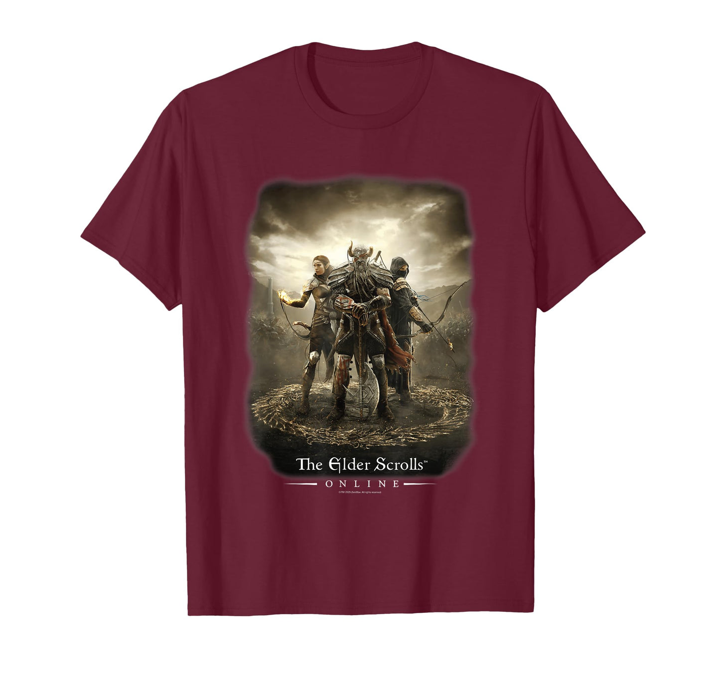 Elder Scrolls Online Trio of Tamriel Video Game T-Shirt