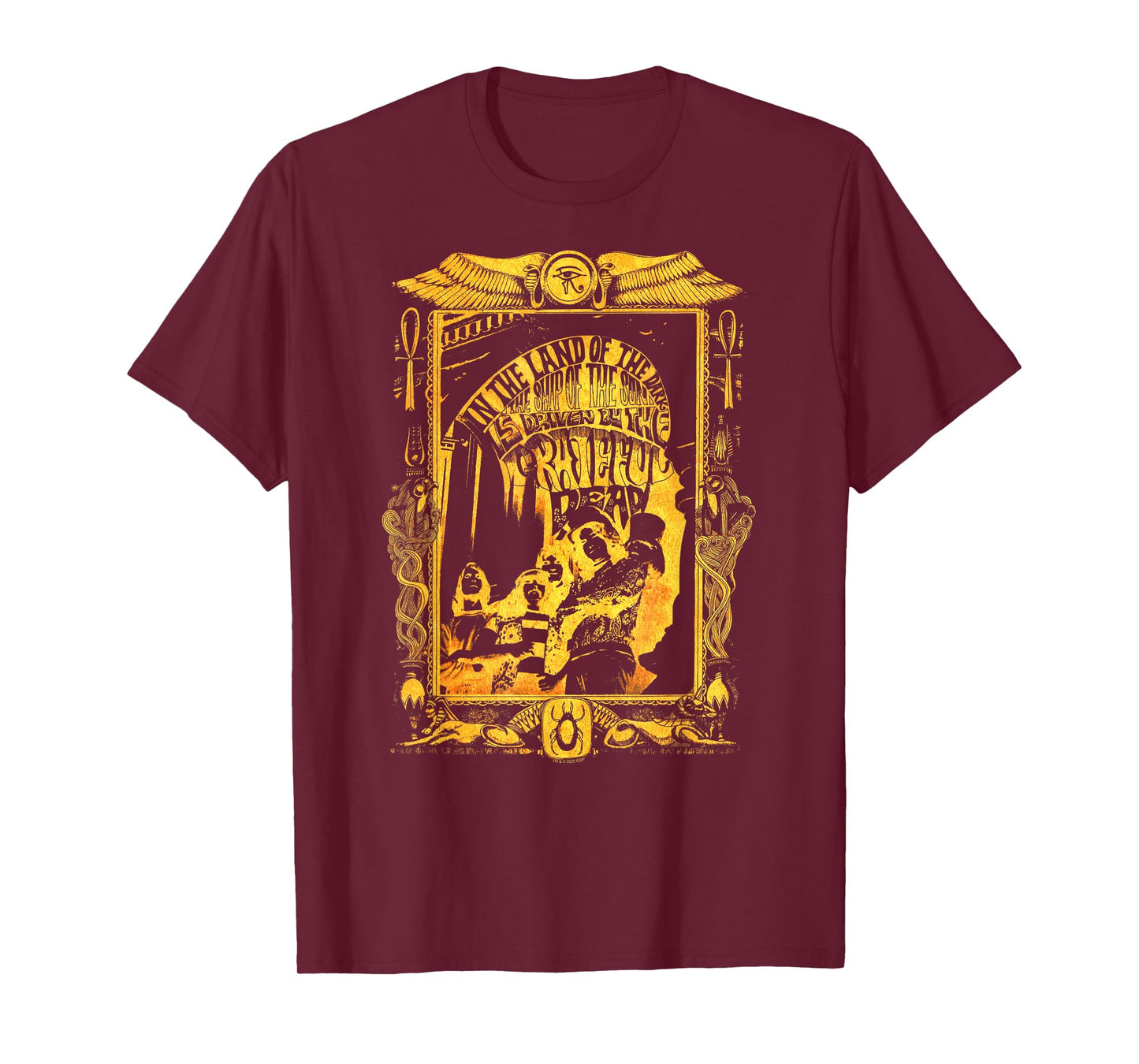 Grateful Dead Egyptian Frame Poster Vintage Band T-Shirt