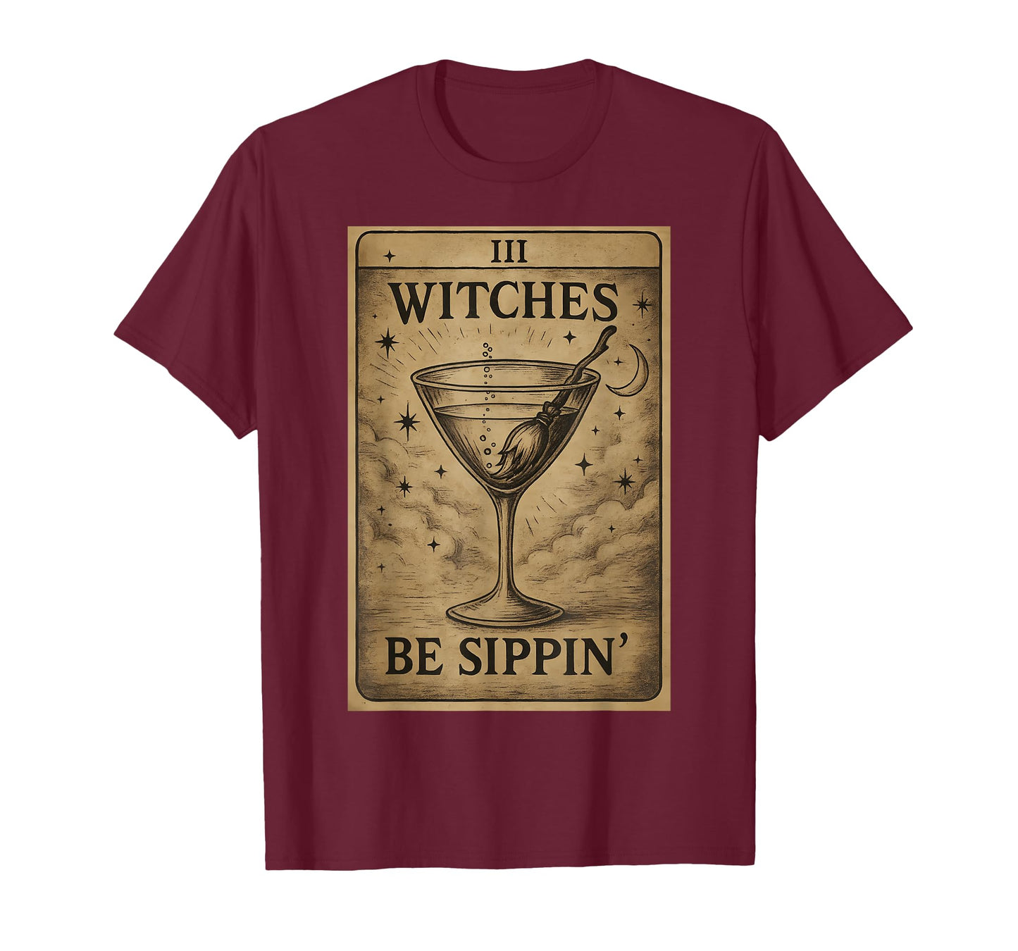 Drinking Party Witches Be Sippin Classic Witch Halloween T-Shirt