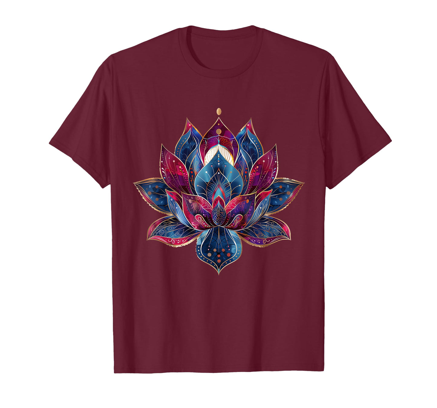 Lotus Flower Vintage Japanese Zen Buddhist Buddhism Yoga T-Shirt