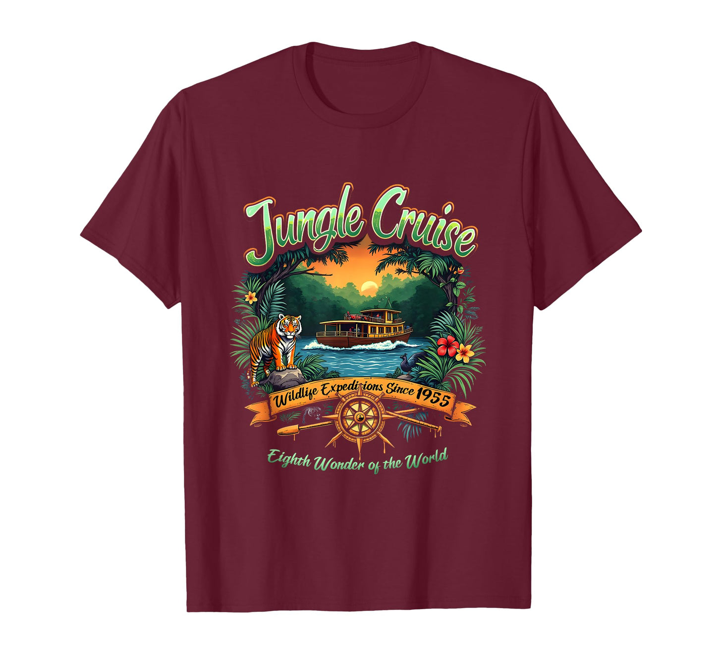 Wildlife VBS 2025 Park Cruise Trip Vintage Jungle T-Shirt