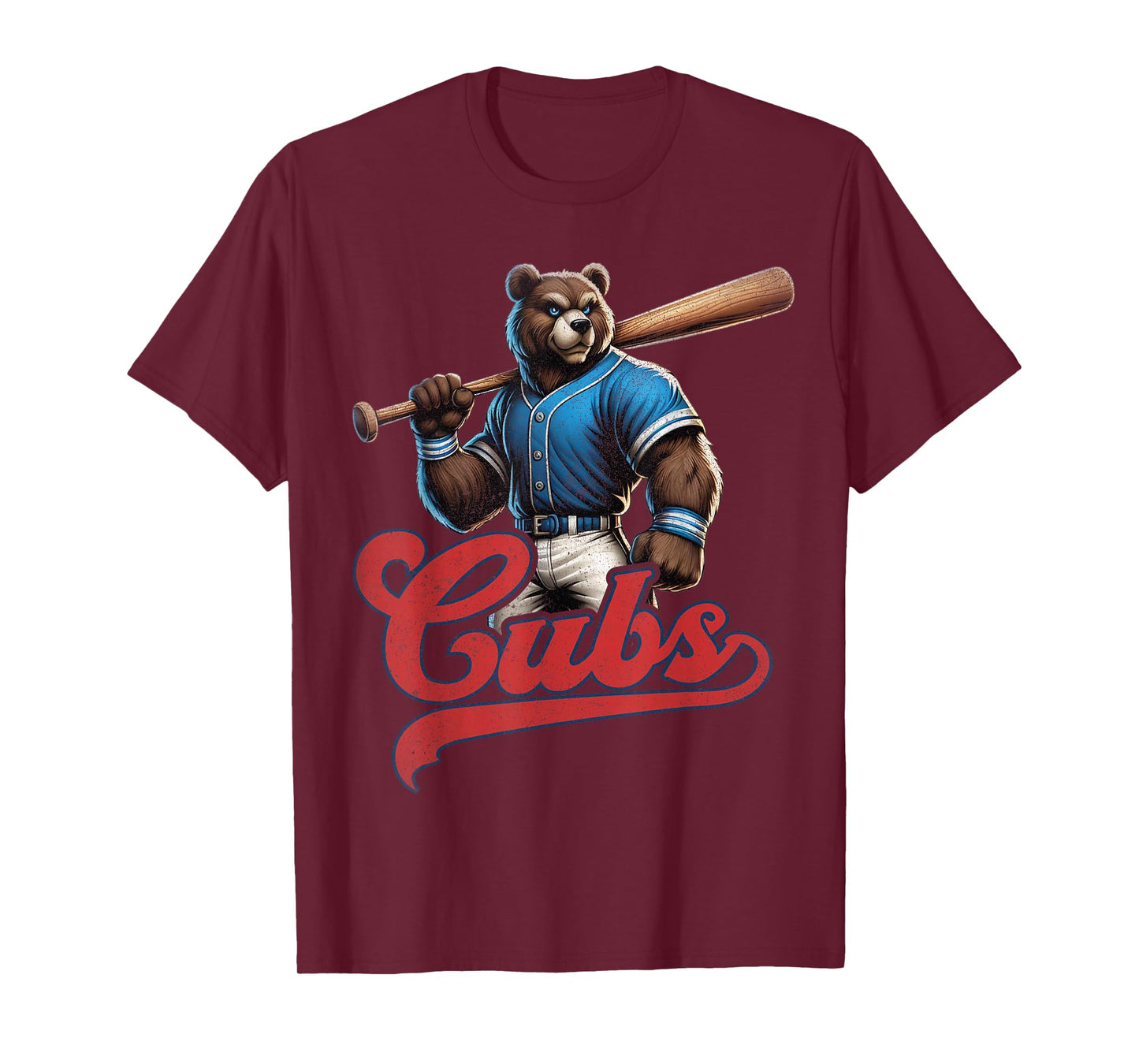 Cubs Apparel Men Women Kids Retro T-Shirt