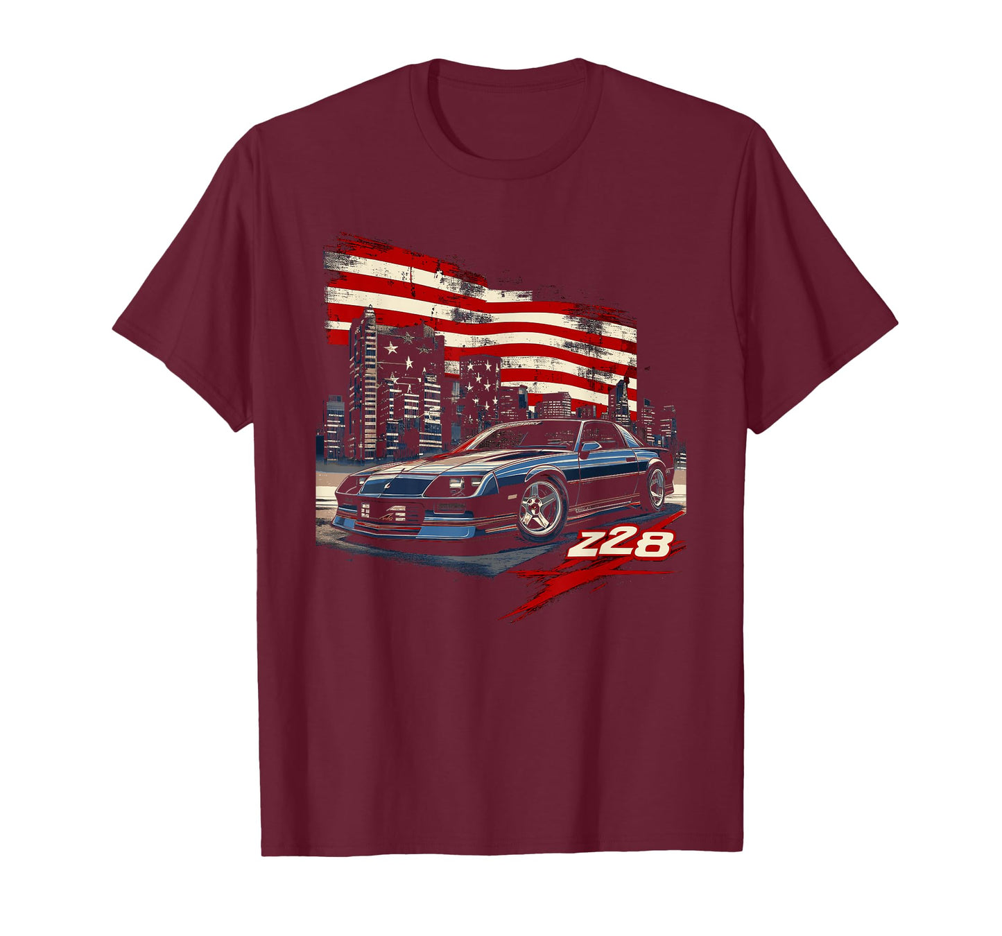 1980's IROC, IROC-Z Muscle Car American Muscle Retro Z28 T-Shirt