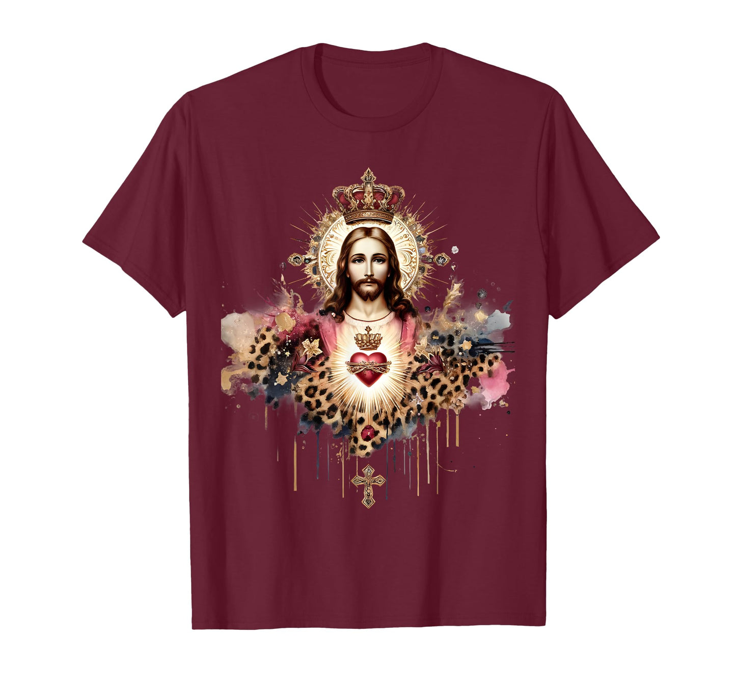 Sacred Heart of Jesus Catholic Devotion Faith T-Shirt