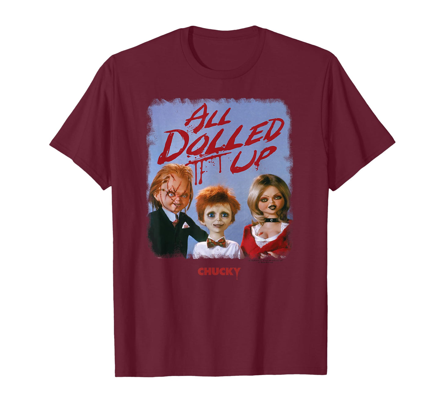 Chucky Family All Dolled Up T-Shirt