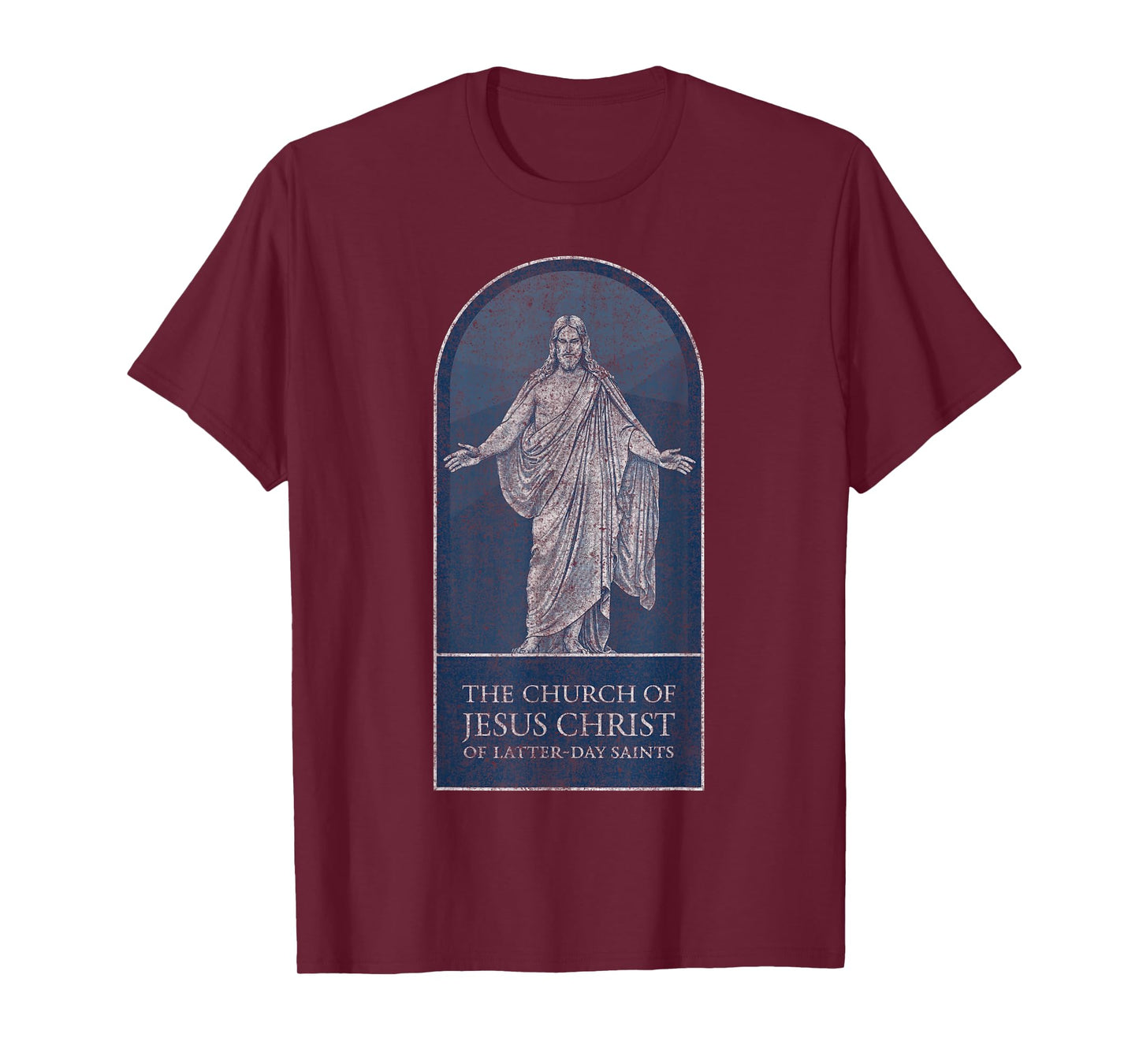 Mormon LDS Church of Jesus Christ of Latter-day Saints, Blue T-Shirt