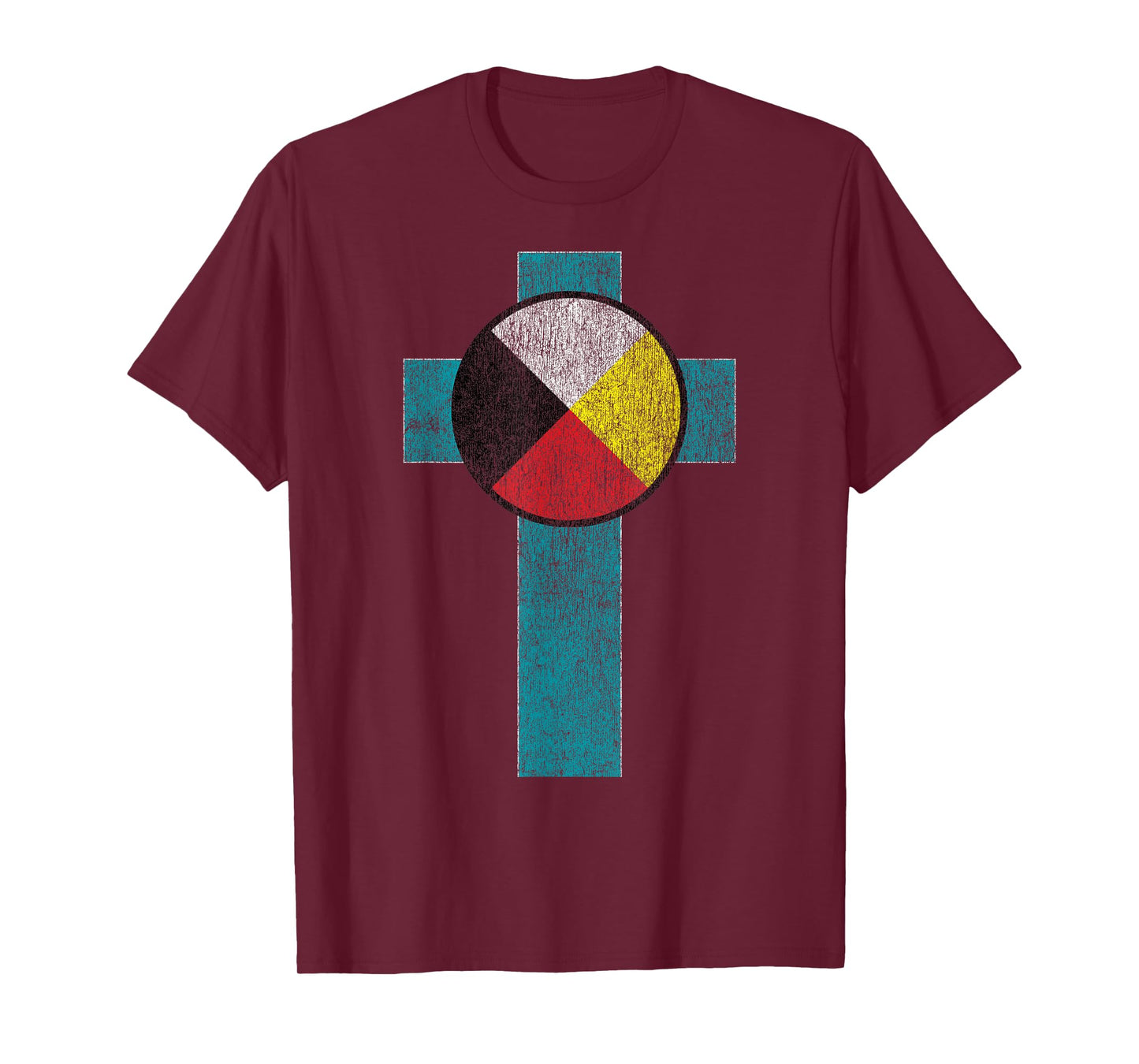 Medicine Wheel - Native American Indian Christians T-Shirt
