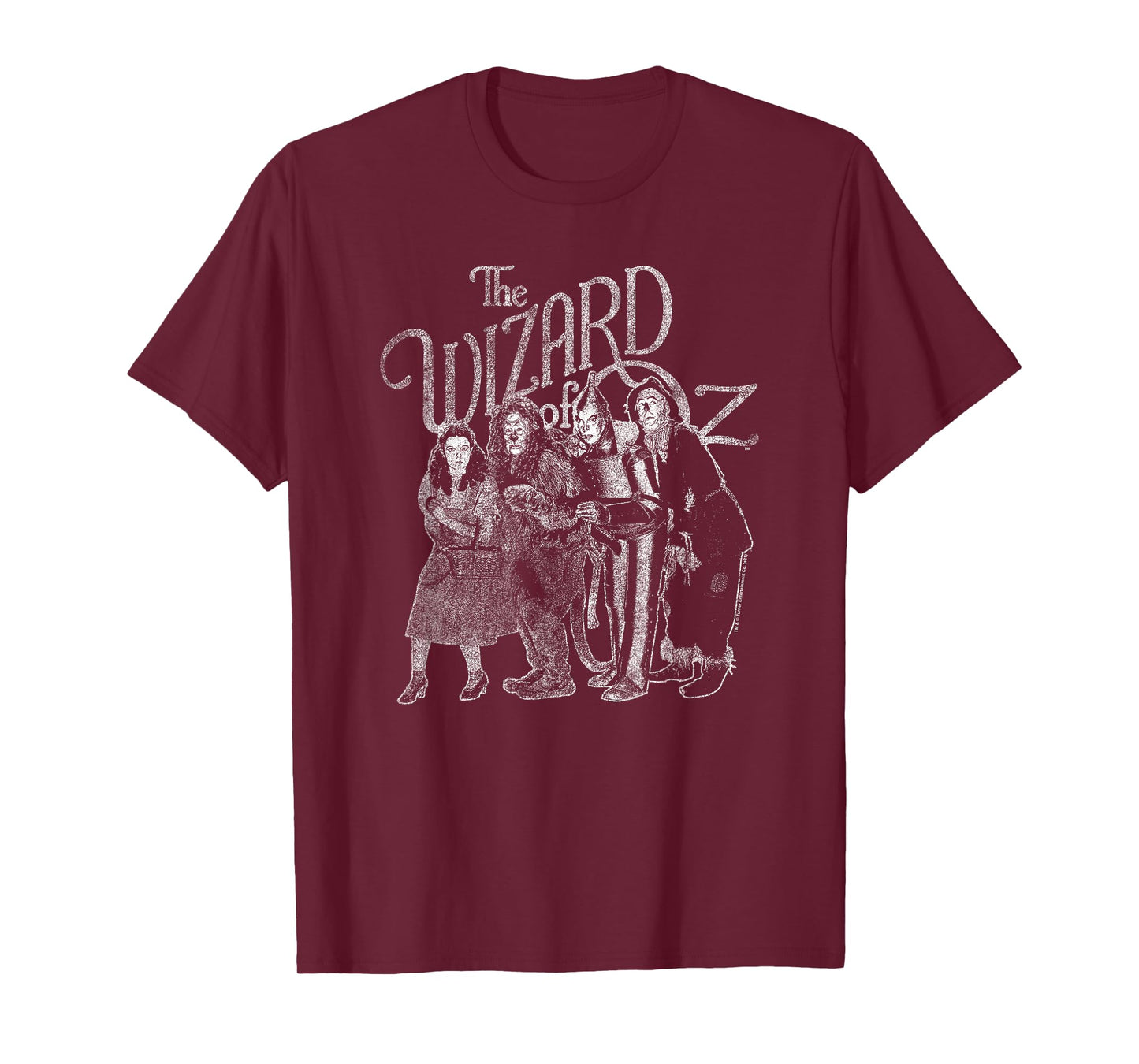 Wizard of Oz Gray Tonal Cast Photo T-Shirt