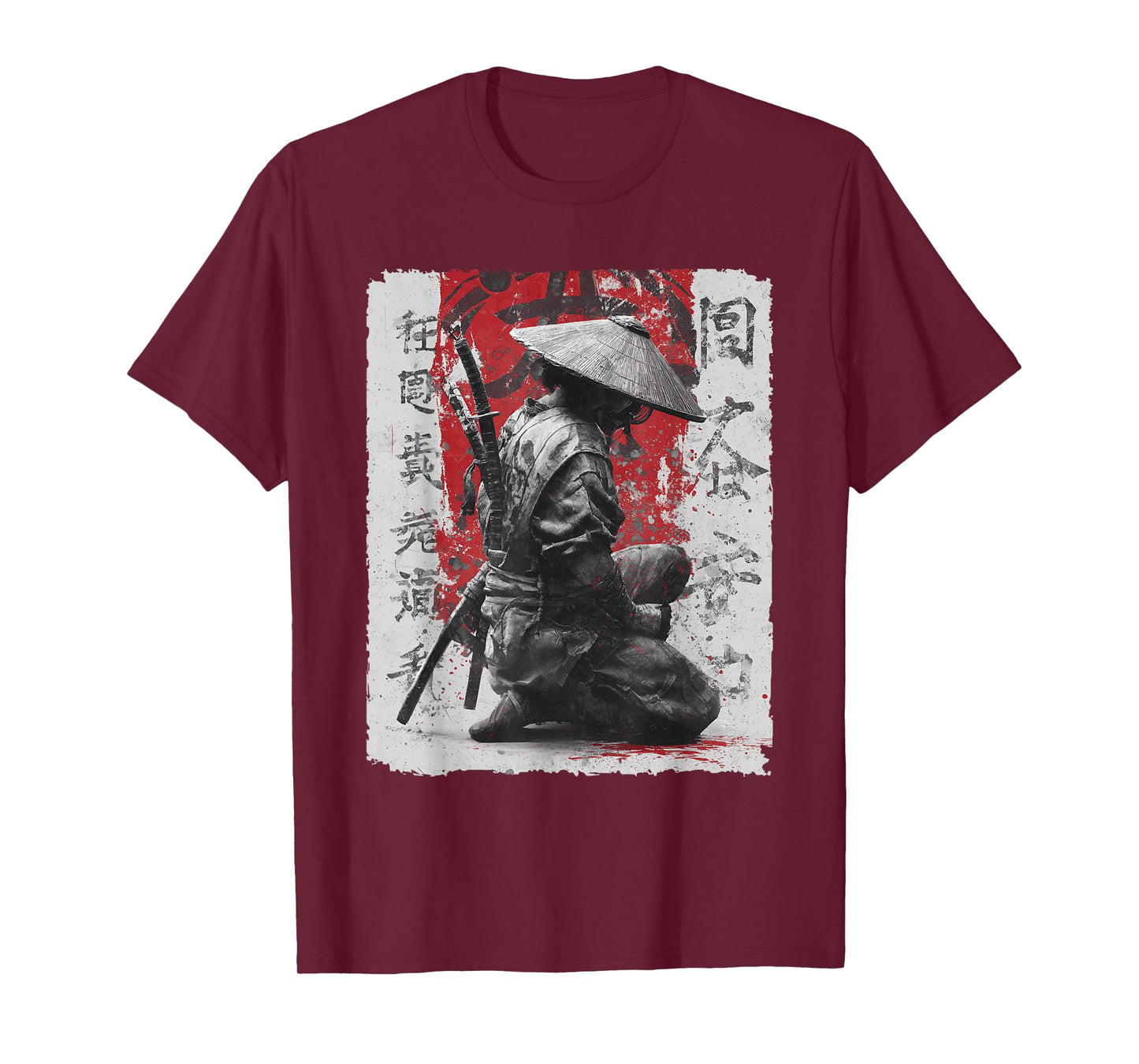 Samurai, Sword & Warrior, Men | Japanese Katana, Manga Anime T-Shirt