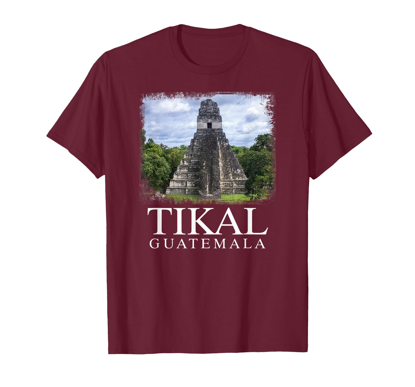Guatemala Tikal Chapin Atitlan Maya Retro Guate Quetzal 502 T-Shirt