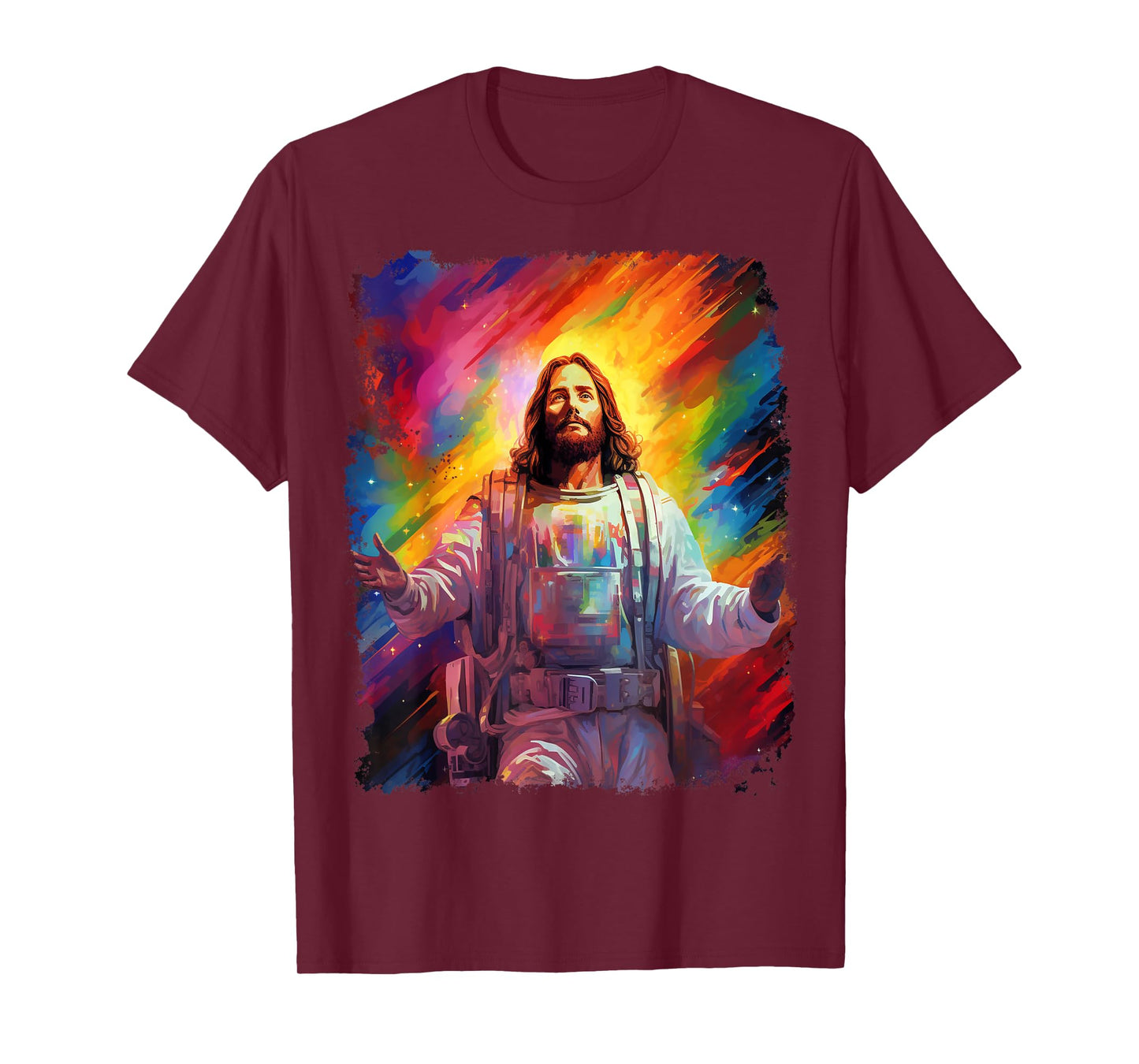 Jesus Christ Christian Space T-Shirt