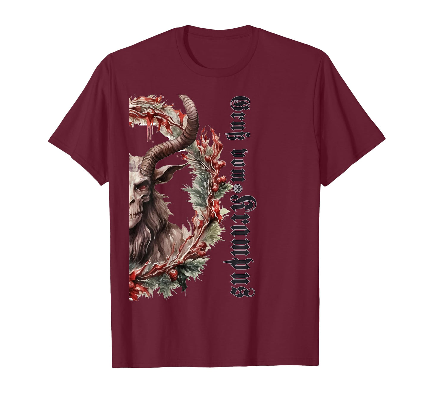 Greeting from Krampus Christmas Legend Figure T-Shirt