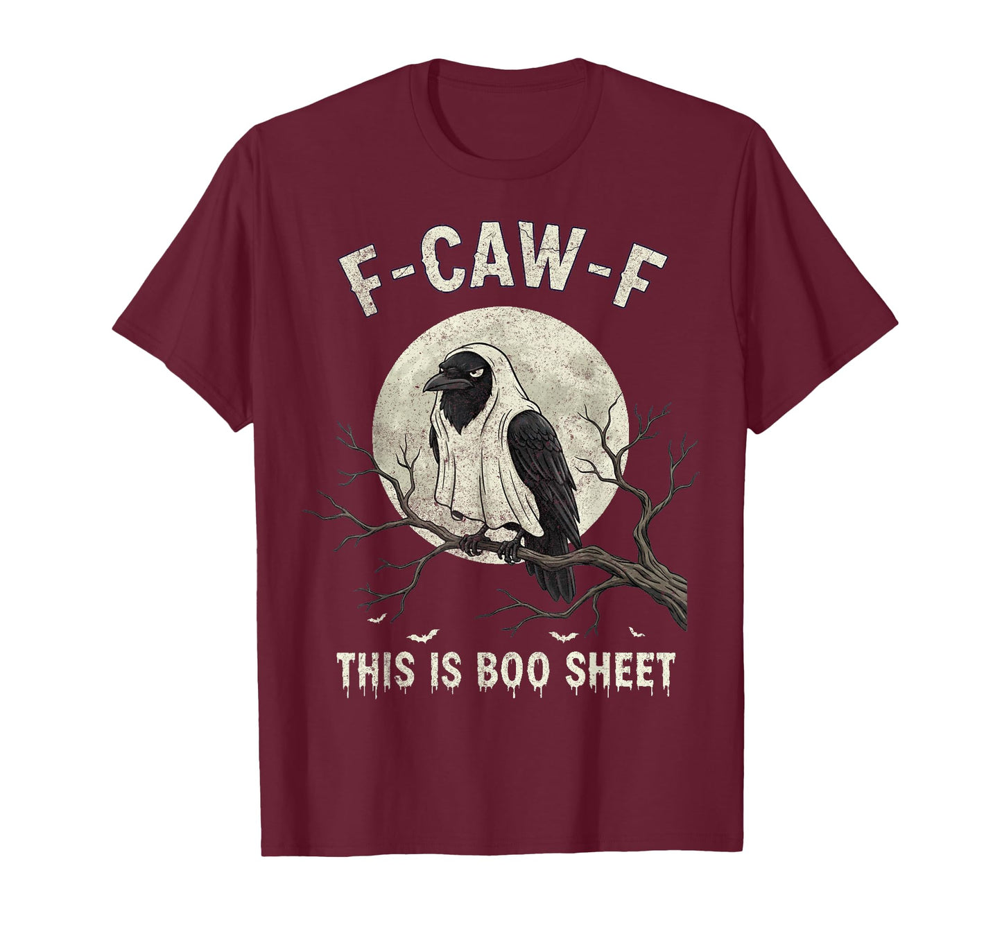 F-Caw-F This is Boo Sheet Ghost Halloween Costume Funny T-Shirt