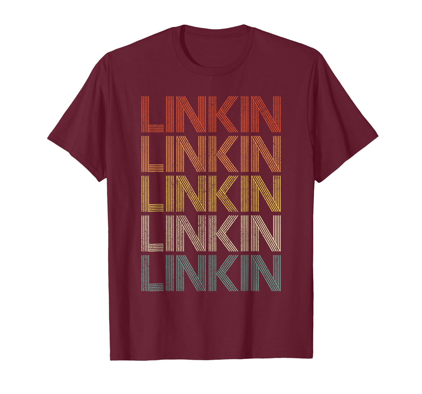 Love Heart Linkin Tee Grunge Vintage Style Black Linkin Meme T-Shirt