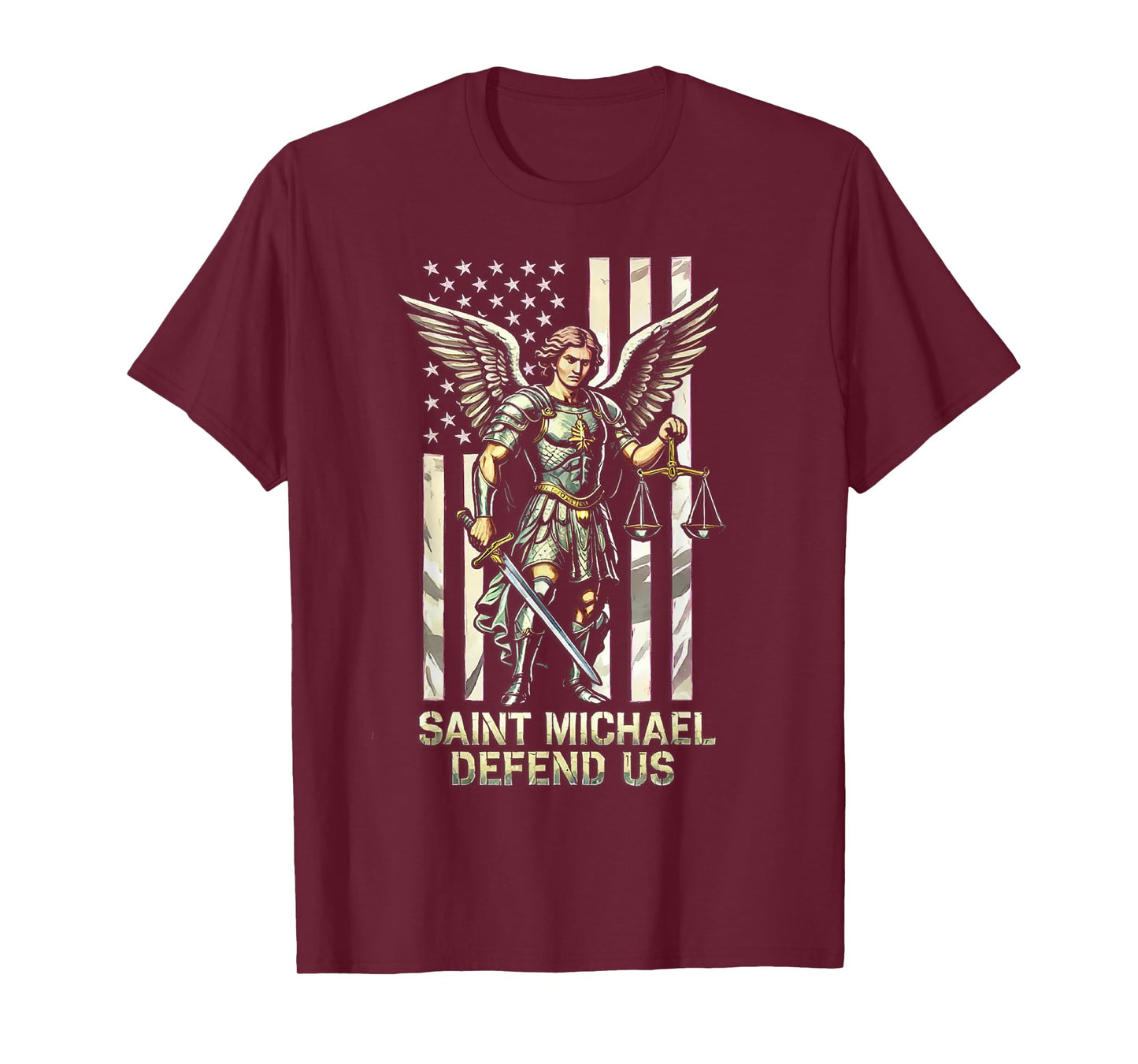 Saint Michael The Archangel Catholic T-Shirt