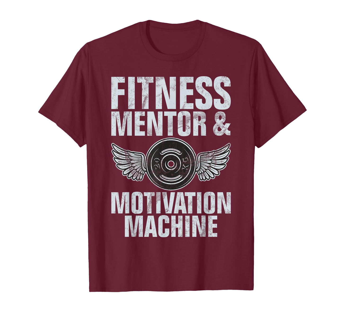Fitness Mentor and Motivation Machine Personal Trainer T-Shirt
