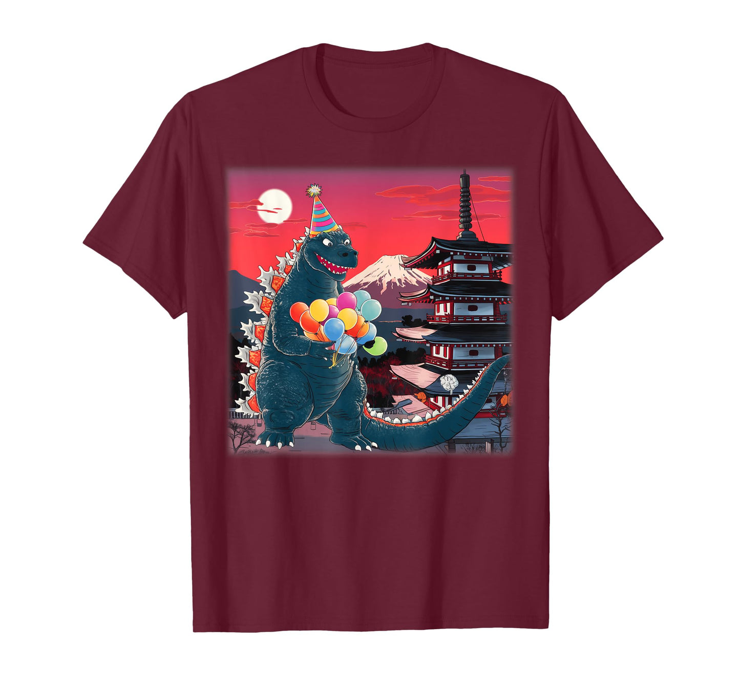 Kaiju Birthday Party Japan Monster Movie Bday Decorations T-Shirt