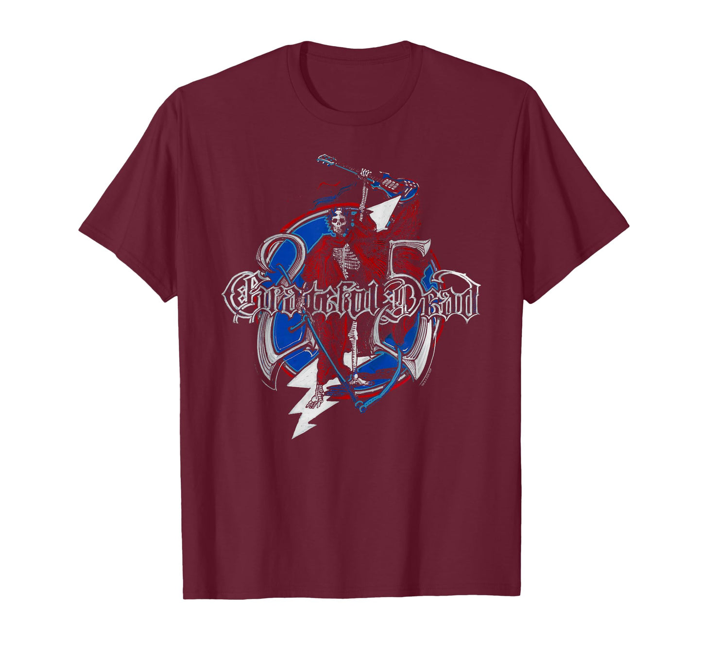 Grateful Dead 25th Anniversary Skeleton Vintage Band T-Shirt