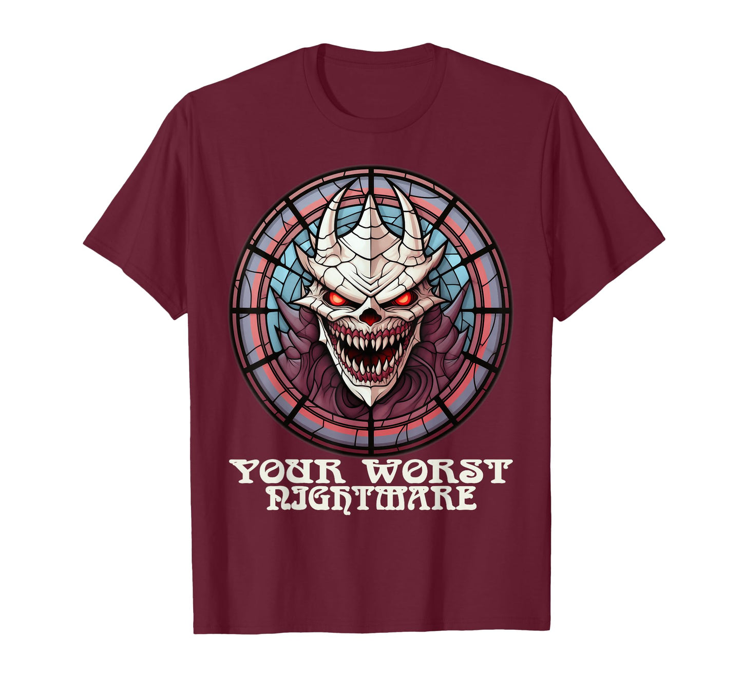 Scary Halloween Your Worst Nightmare Creepy Spooky Ghoul T-Shirt