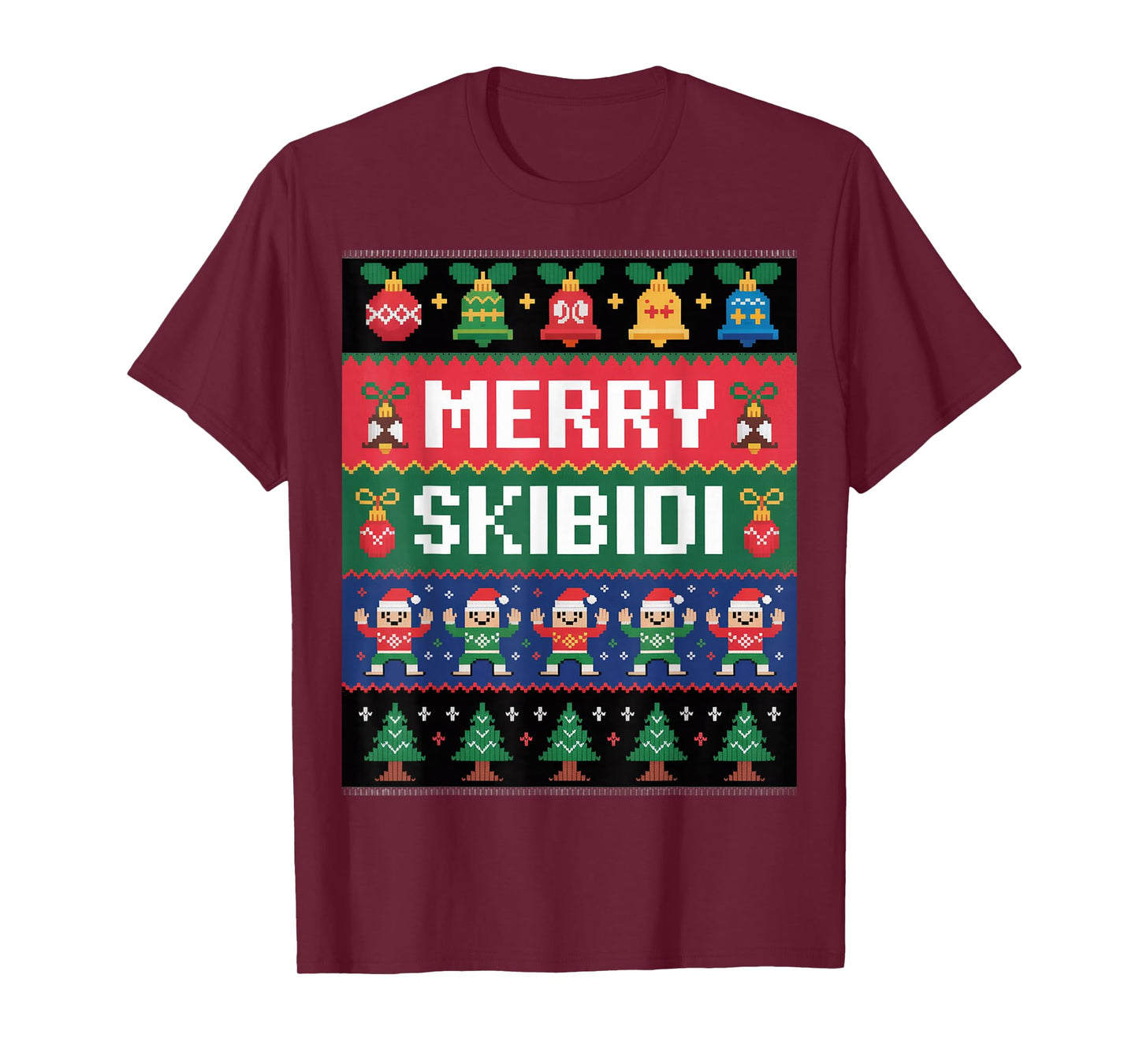 Funny Gen Alpha Gen Z Slang Funny Christmas Sweater T-Shirt