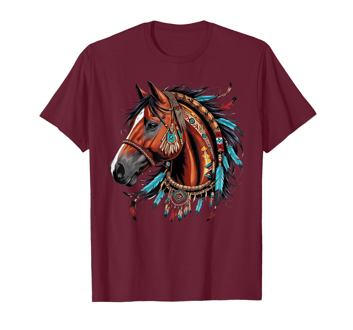 Horse Native American Indigenous Heritage indian Pride T-Shirt
