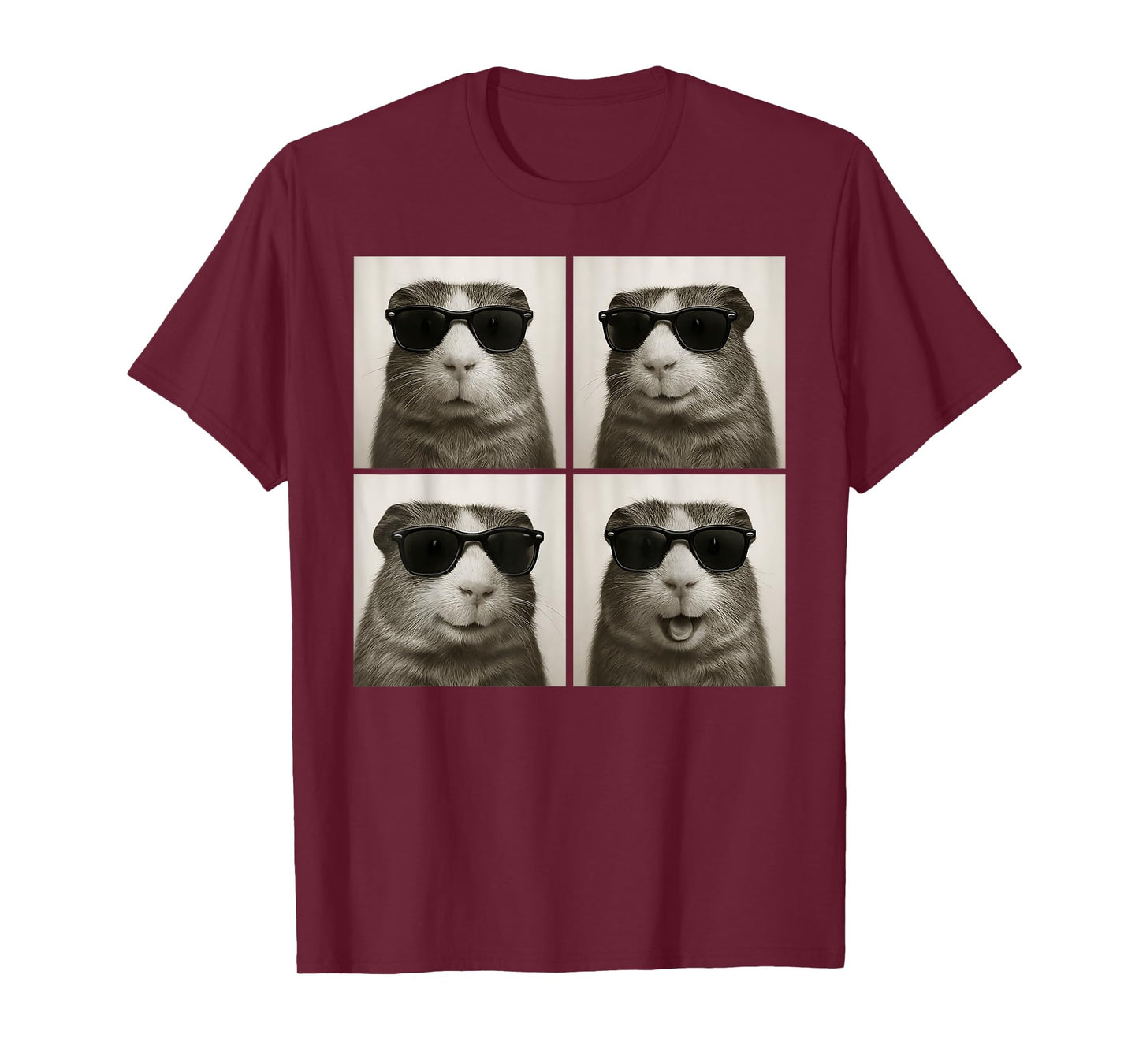 Funny Guinea Pig Lover Cute Guinea Pig Photo Booth T-Shirt