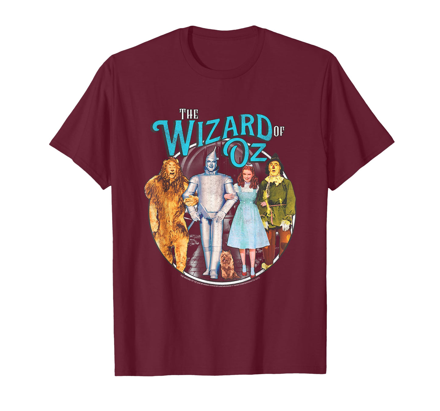 The Wizard Of Oz Off To See The Wizard Vintage Group T-Shirt