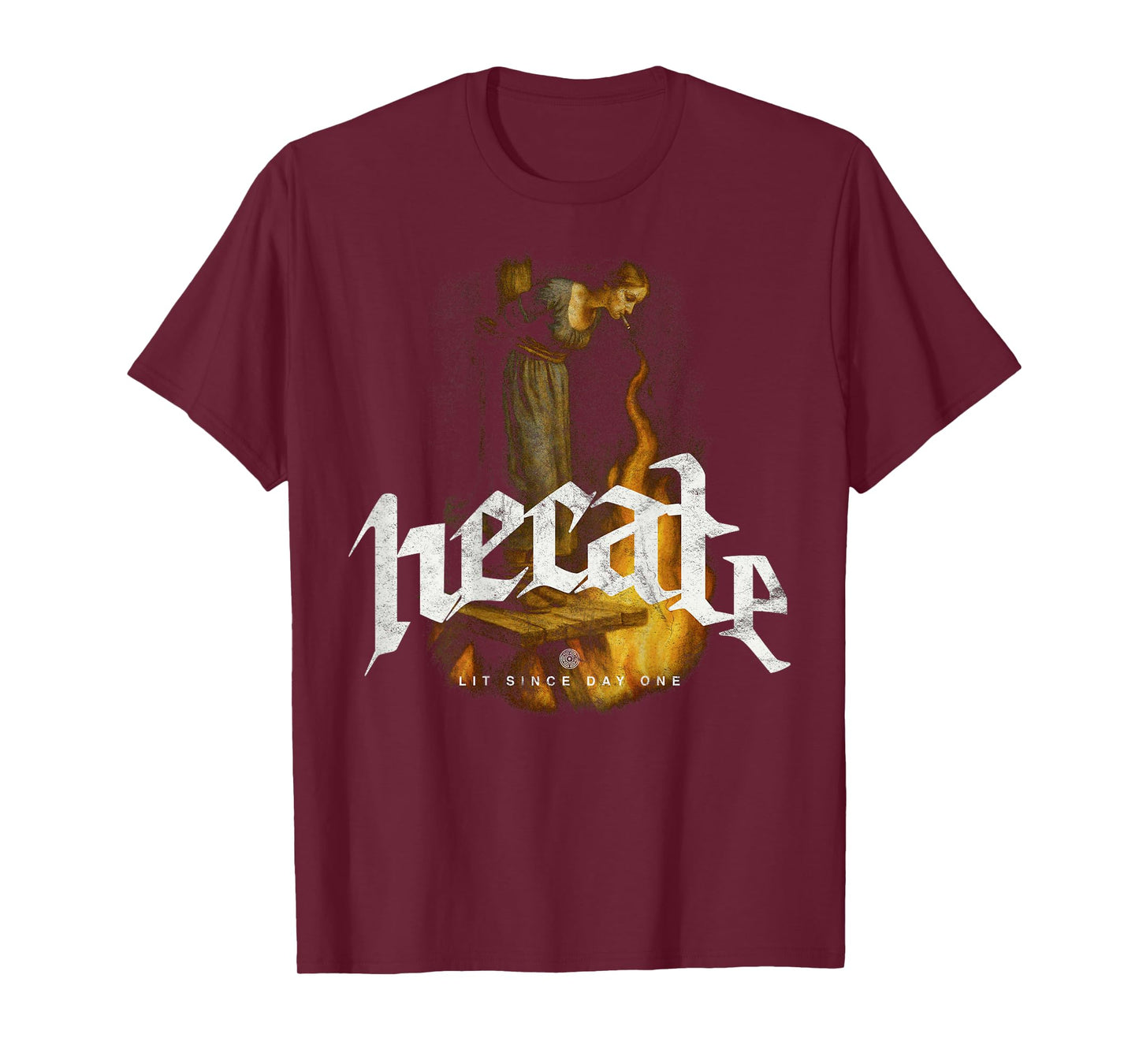 Witch Vintage Streetwear Urban Hip Hop Rock Y2K Back Print T-Shirt