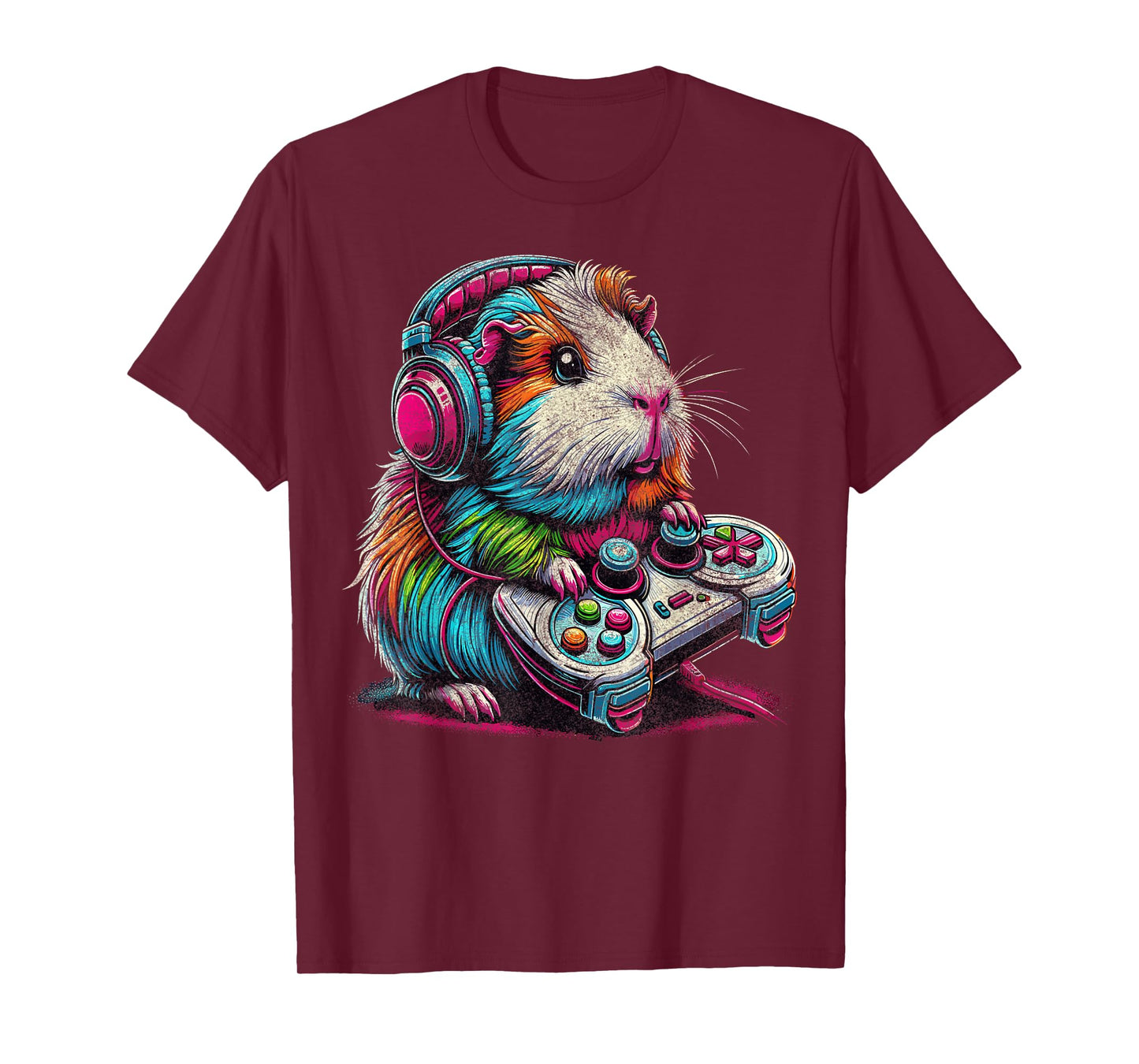 Guinea Pig Video Games Lover Guinea Pig T-Shirt