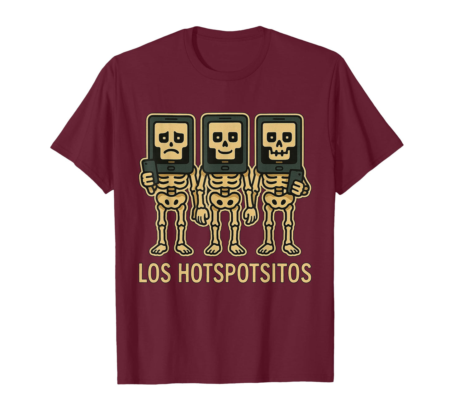 Los Hotspotsitos Pot Hotspot Italian Brainrot Kids Meme T-Shirt