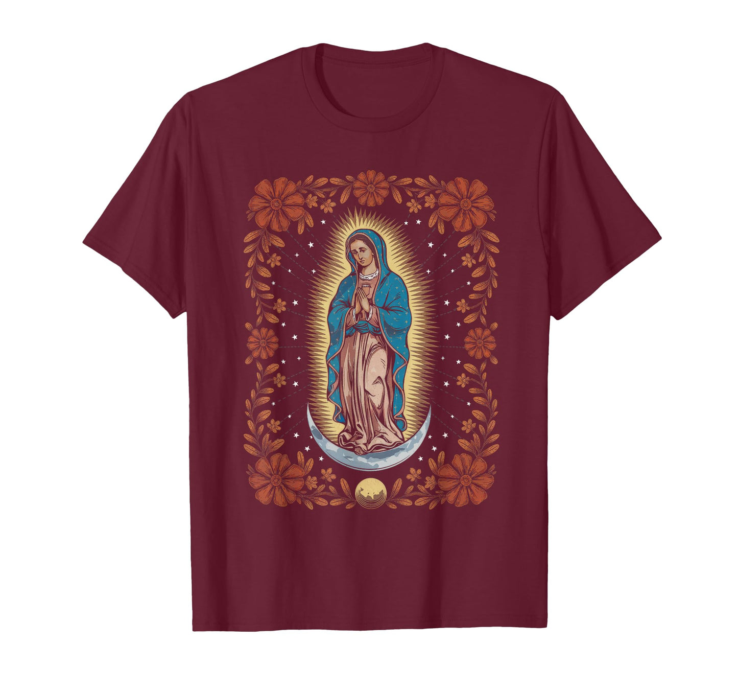 Catholicism Lady Guadalupe Religious art T-Shirt