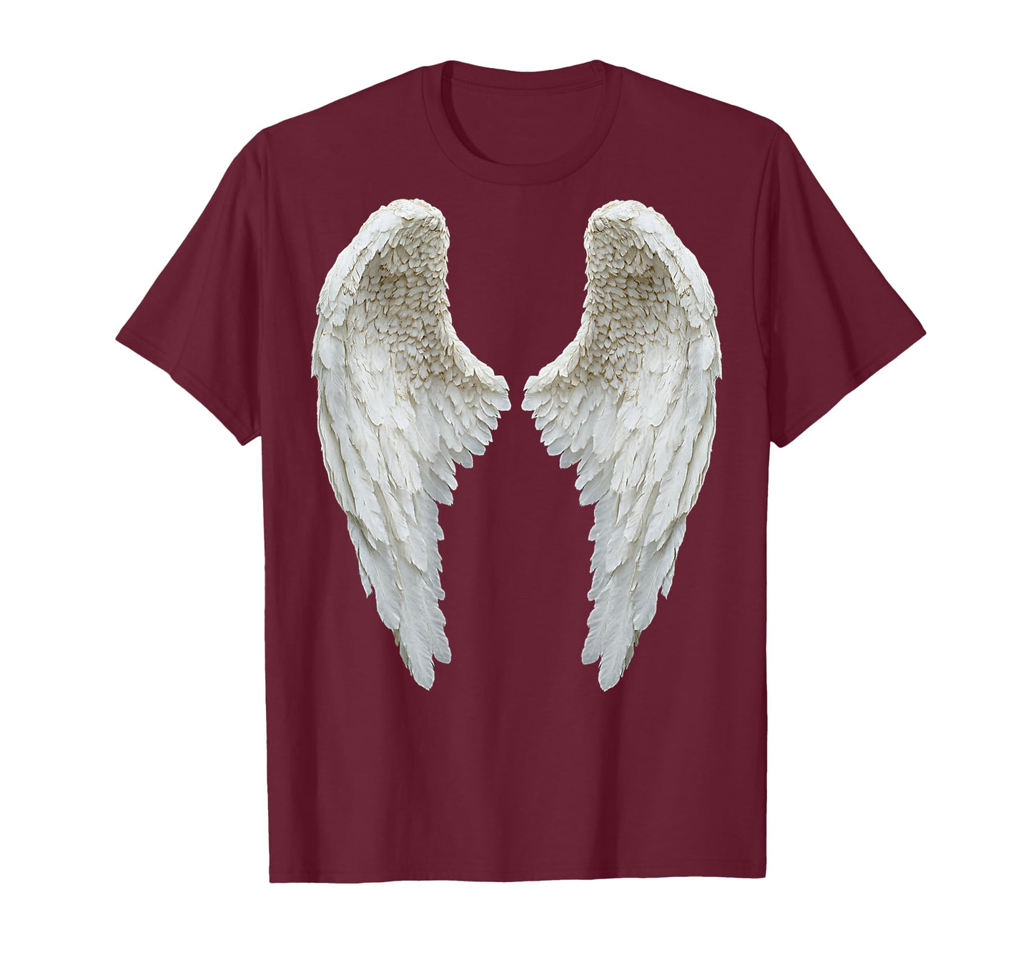 Vintage Angel Wings On Back T-Shirt