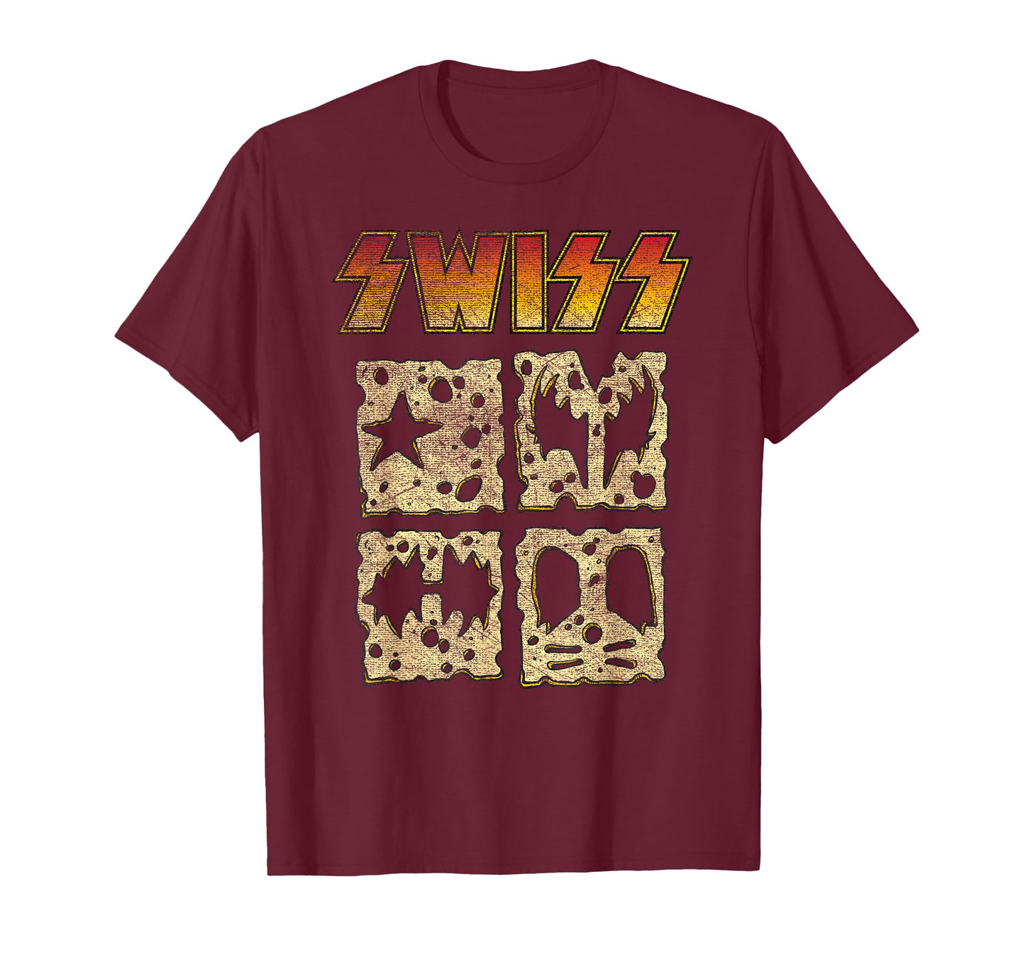 Cool Keto Cheesy Rock Roll Band T-Shirt T-Shirt