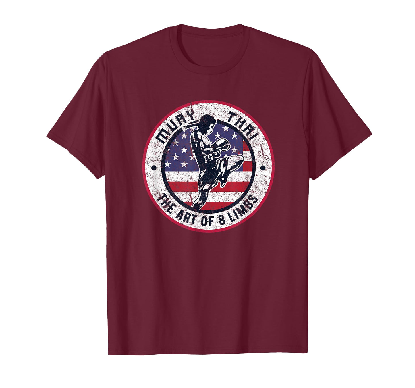 Vintage Muay Thai Karate | Boxing Mixed Martial Arts T-Shirt