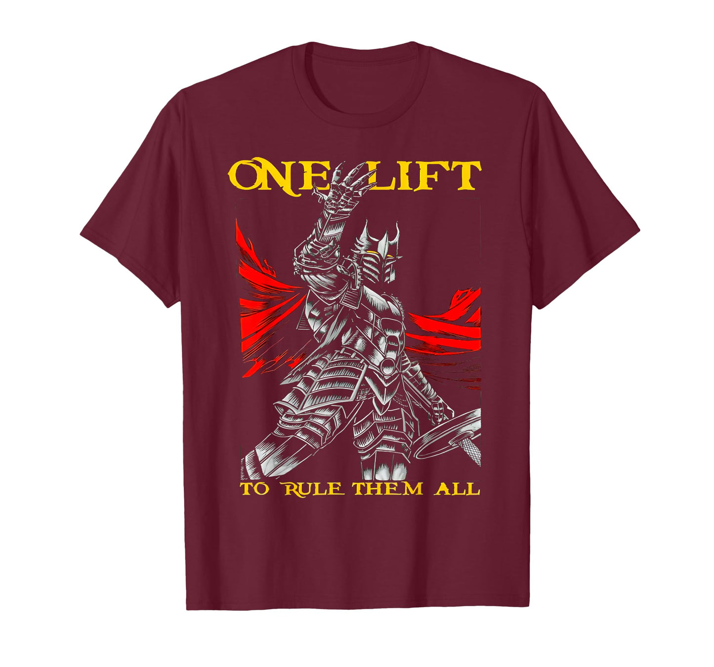 One Lift To Rule Them All Bodybuilding Gym Workout Training T-Shirt