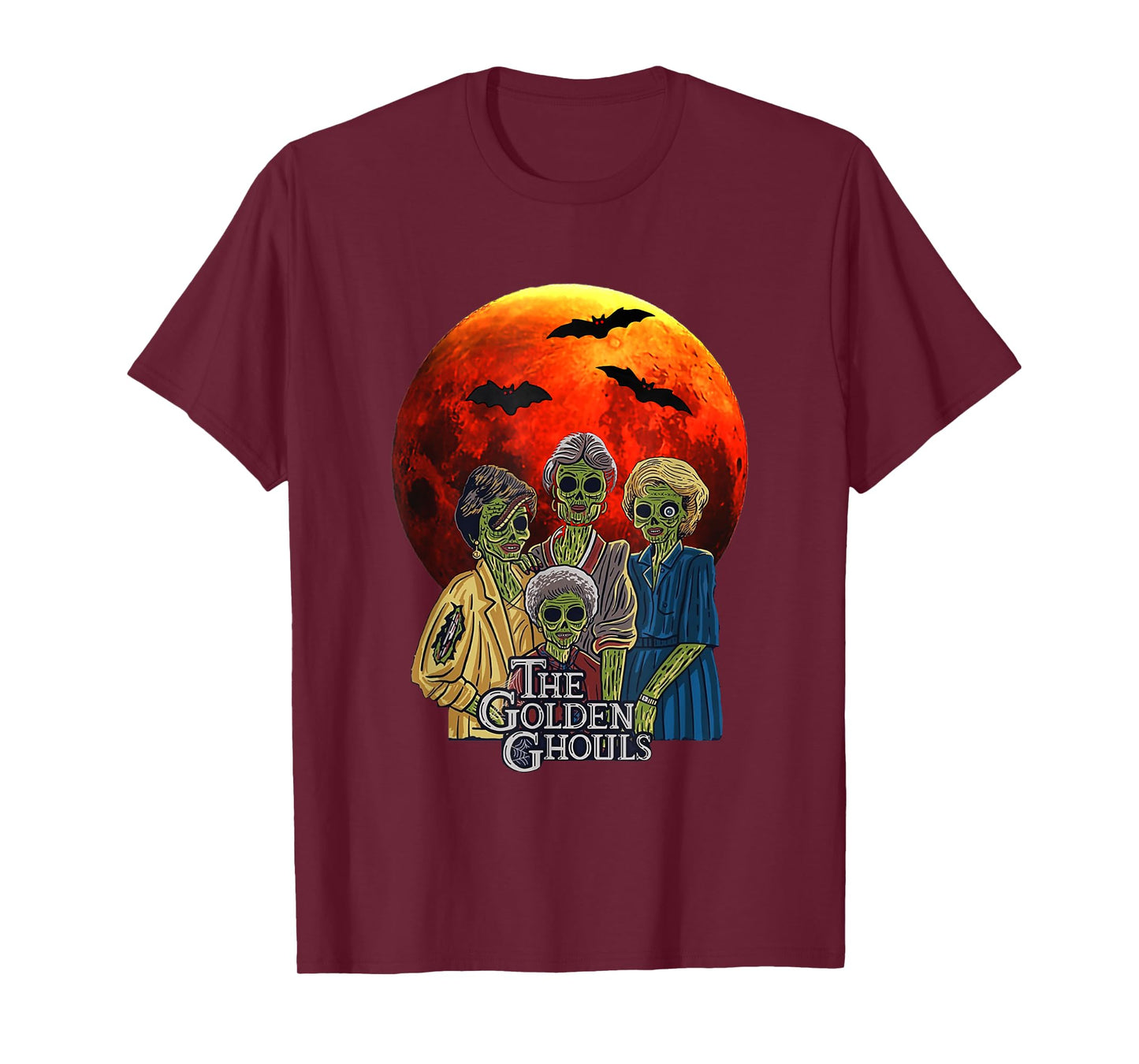 Vintage The Golden Ghouls Custom For Women men Halloween 22 T-Shirt
