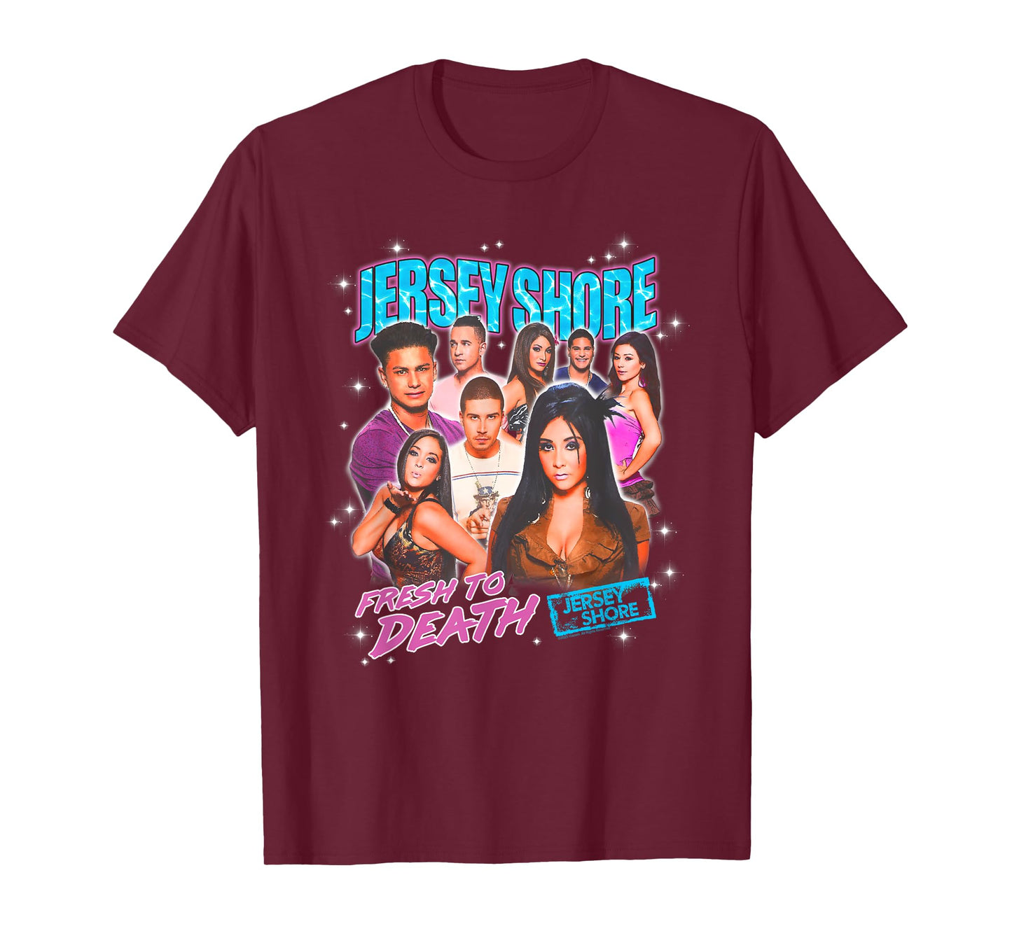 Jersey Shore Fresh to Death Cast Photo Reality TV Show T-Shirt