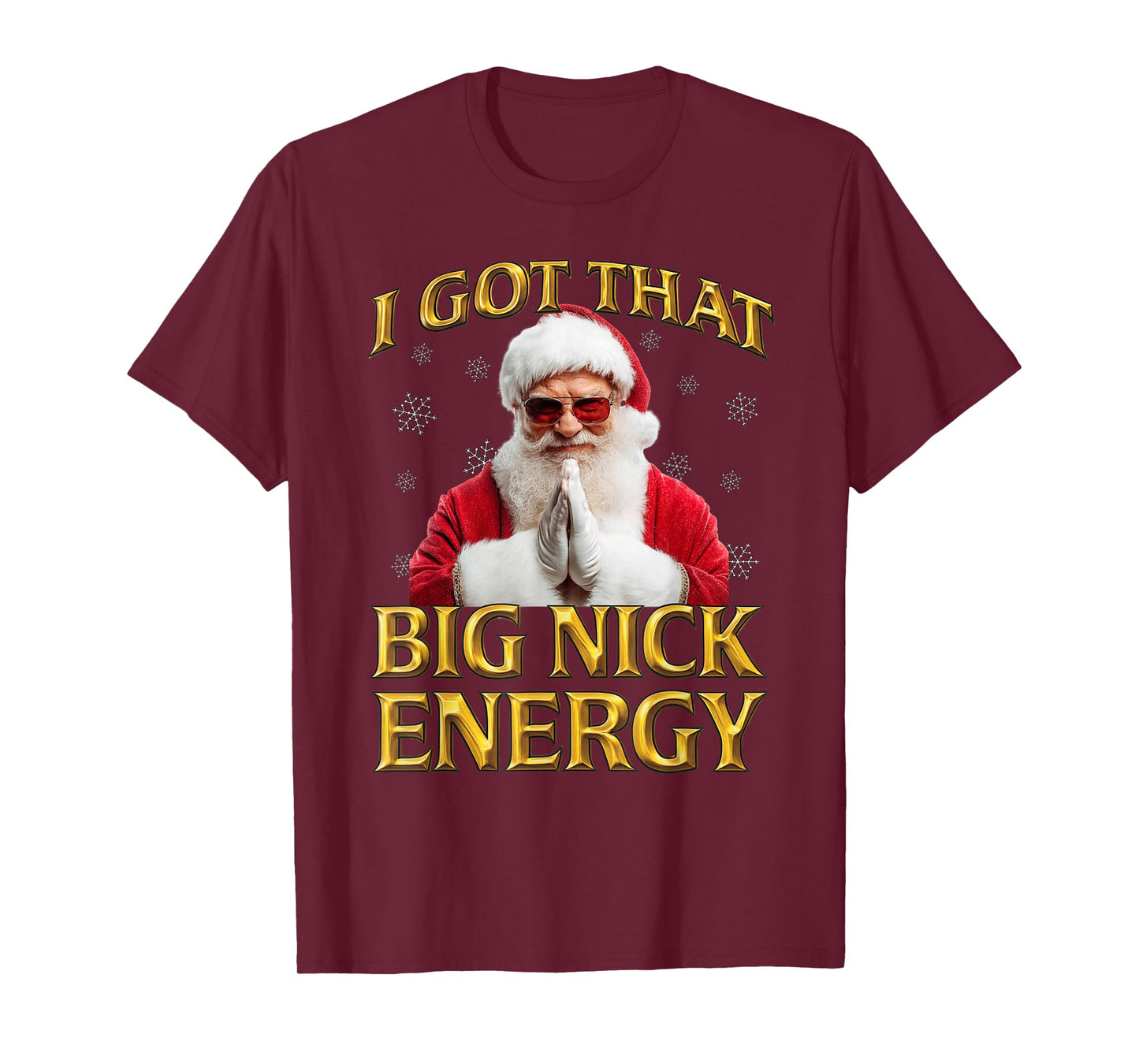 Y2K Bootleg Santa Big Nick Energy T-Shirt