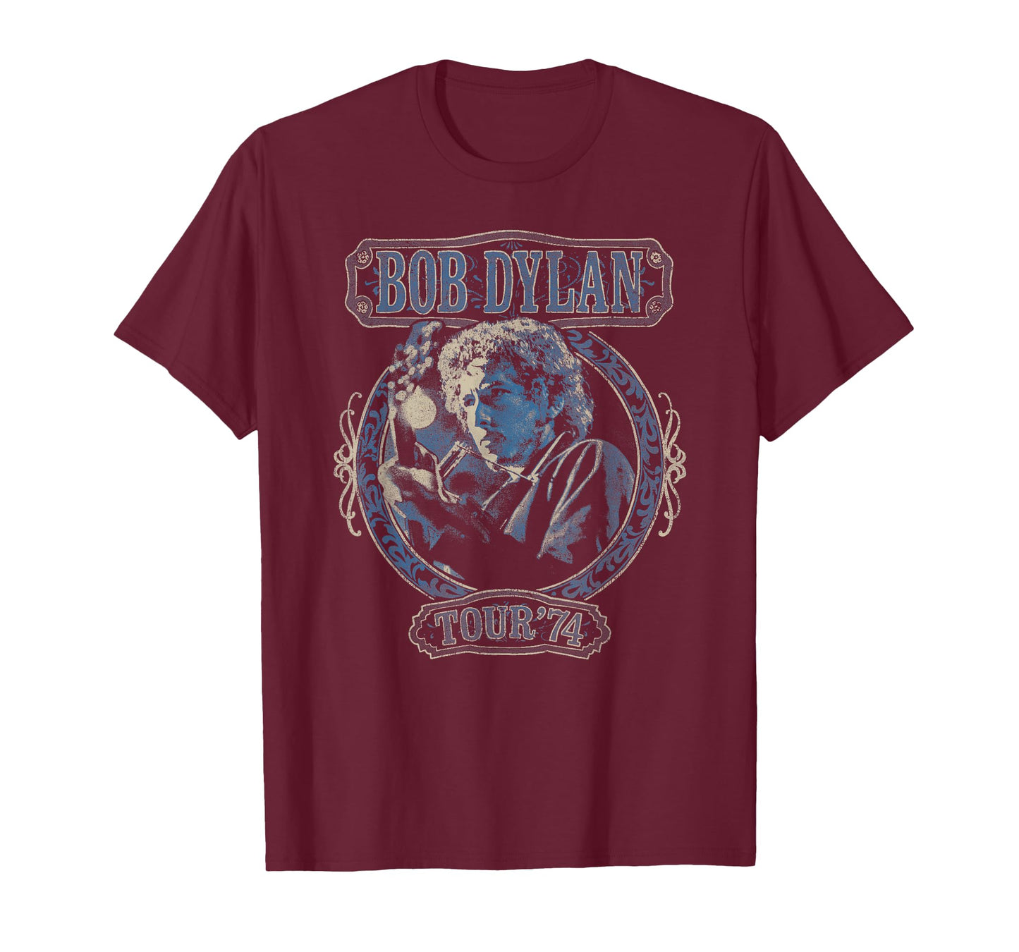 Official Bob Dylan Tour 74 T-Shirt
