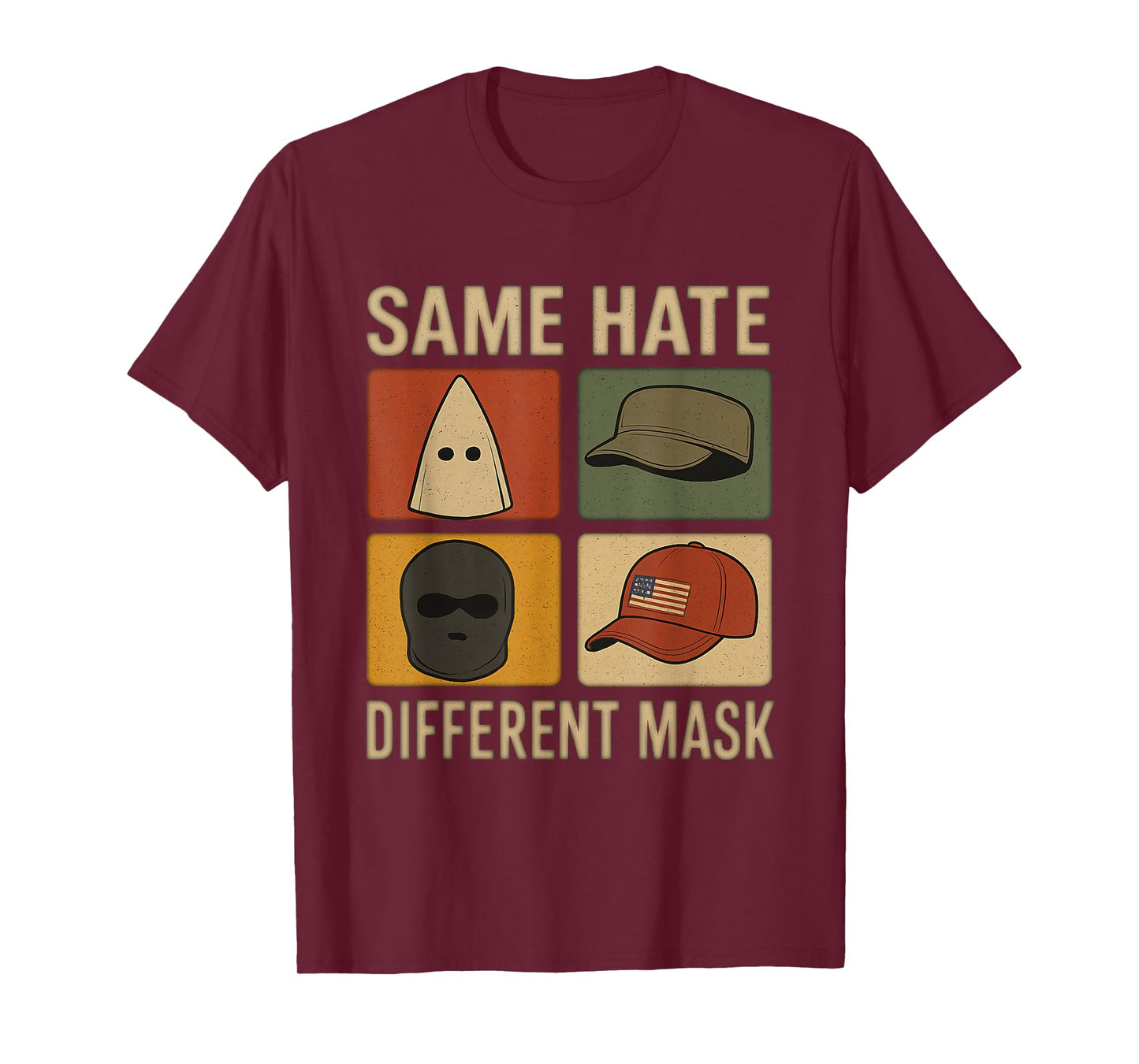 Same Shit Different Hat Retro Vintage Funny Jokes Men Women T-Shirt