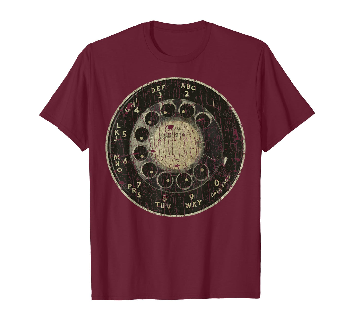 Retro Style Retro Vintage Rotary Dial Phone 60s Telephone T-Shirt